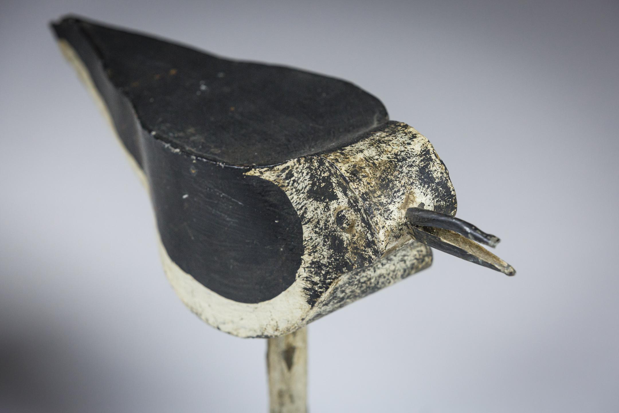 Pair of Unusual 20th Century Zinc Shorebird Decoys 6