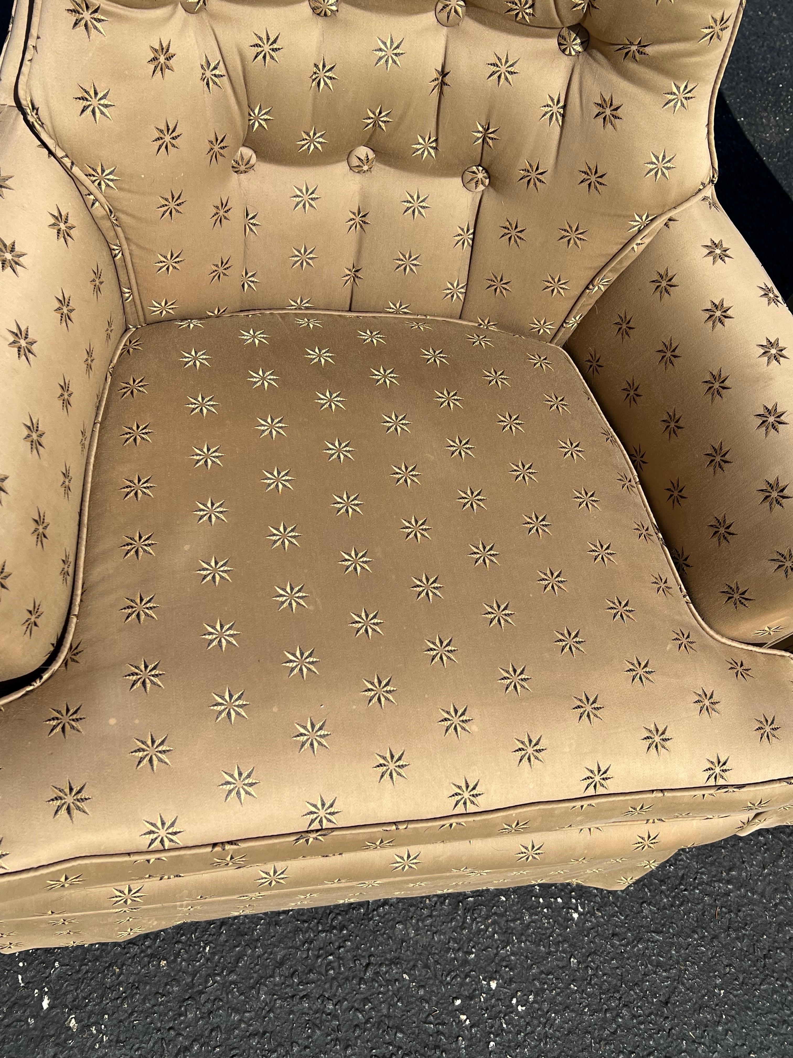 Pair of Upholstered Arm Chairs  For Sale 10