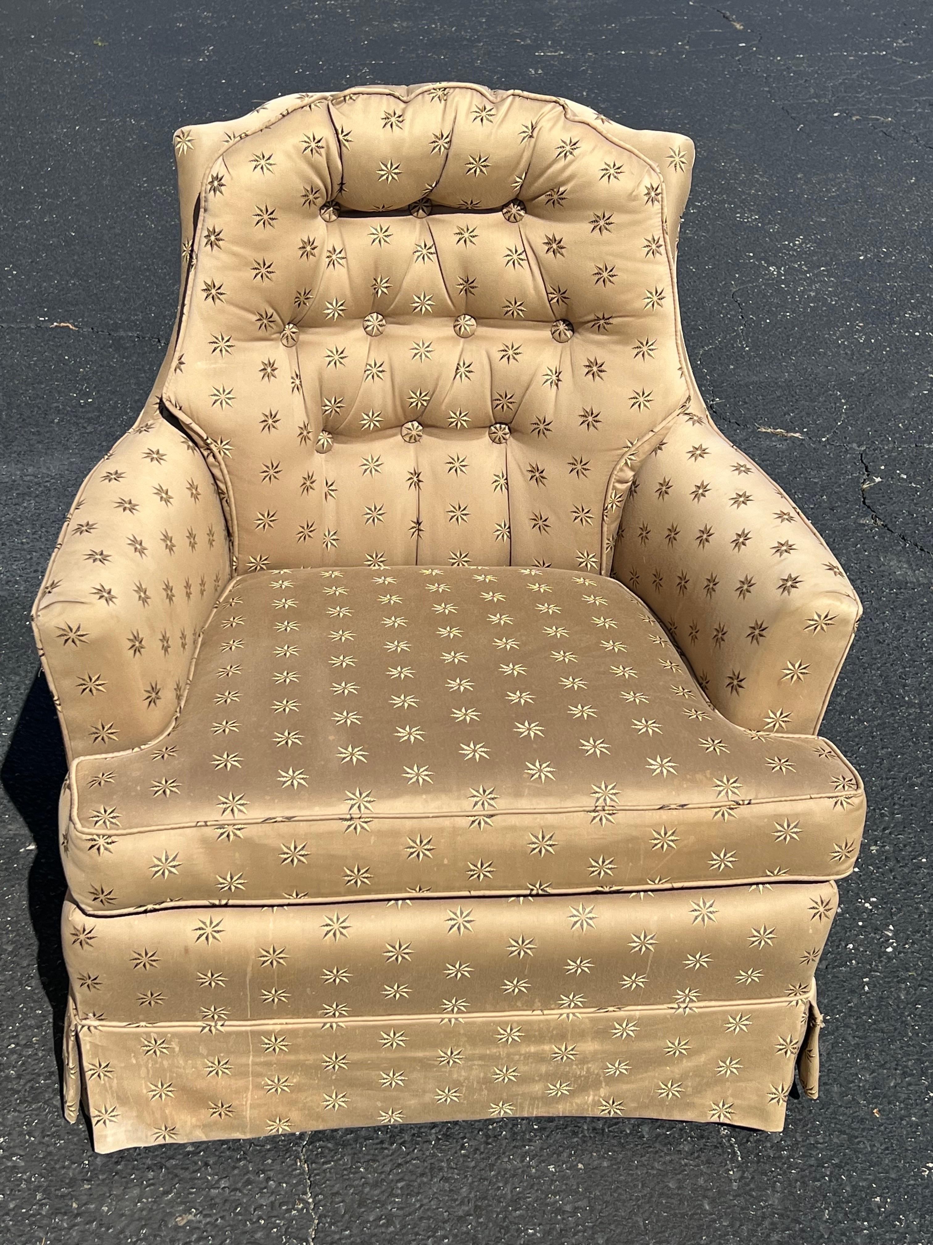 Pair of Upholstered Arm Chairs  For Sale 3