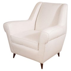 Pair of upholstered armchairs