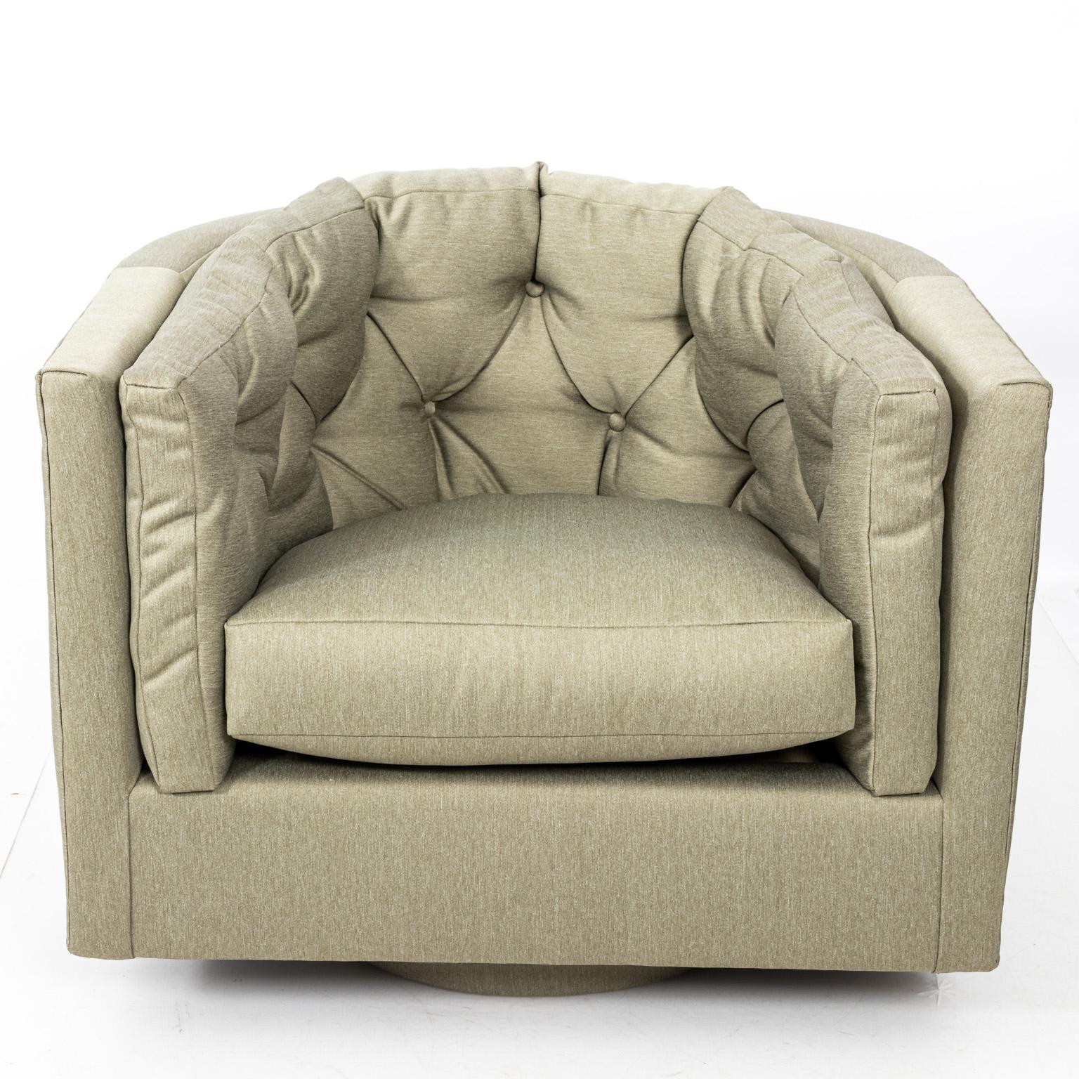 swivel armchairs upholstered