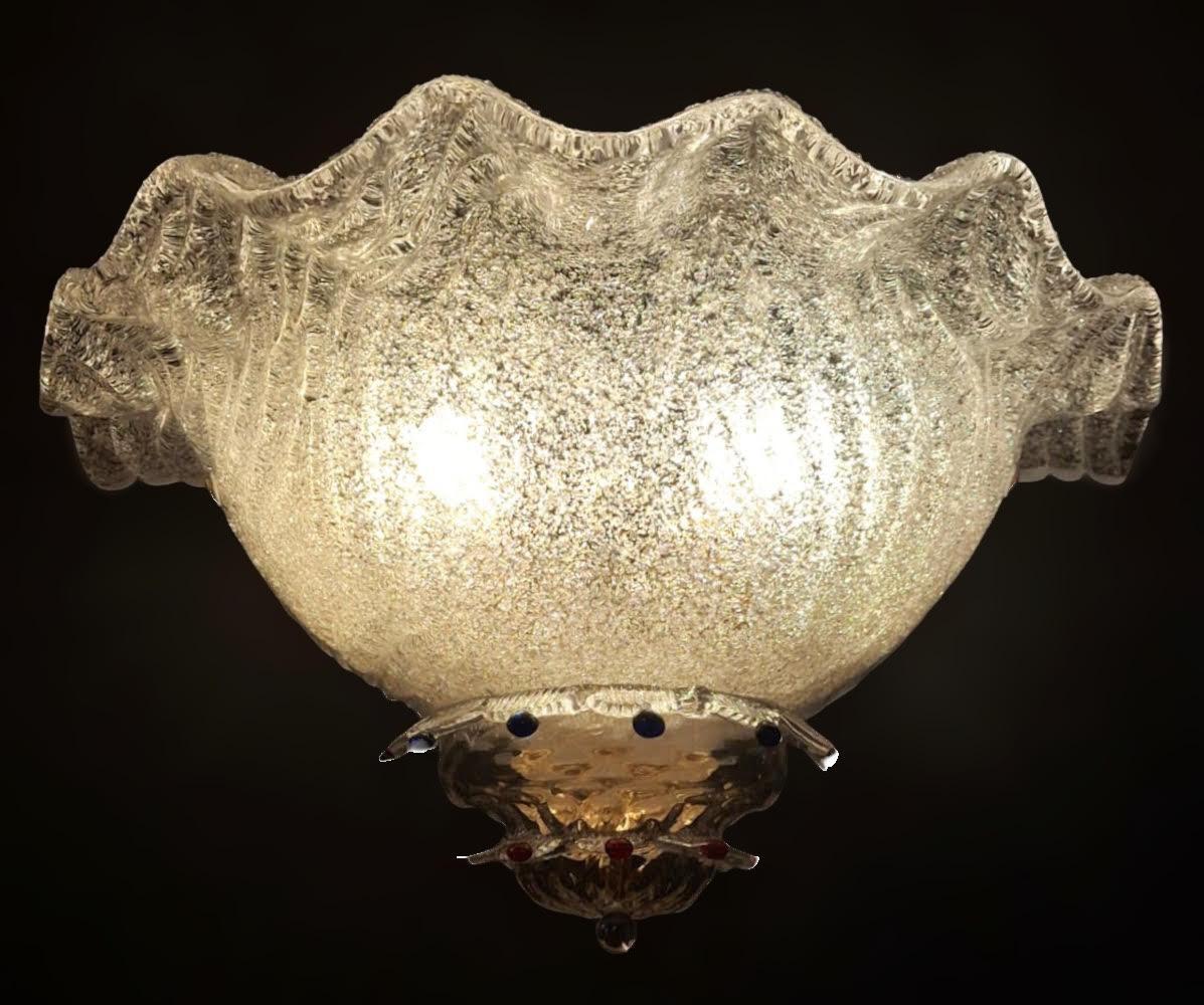 Pair of Uplight Graniglia Sconces, 2 Pairs Available For Sale 1