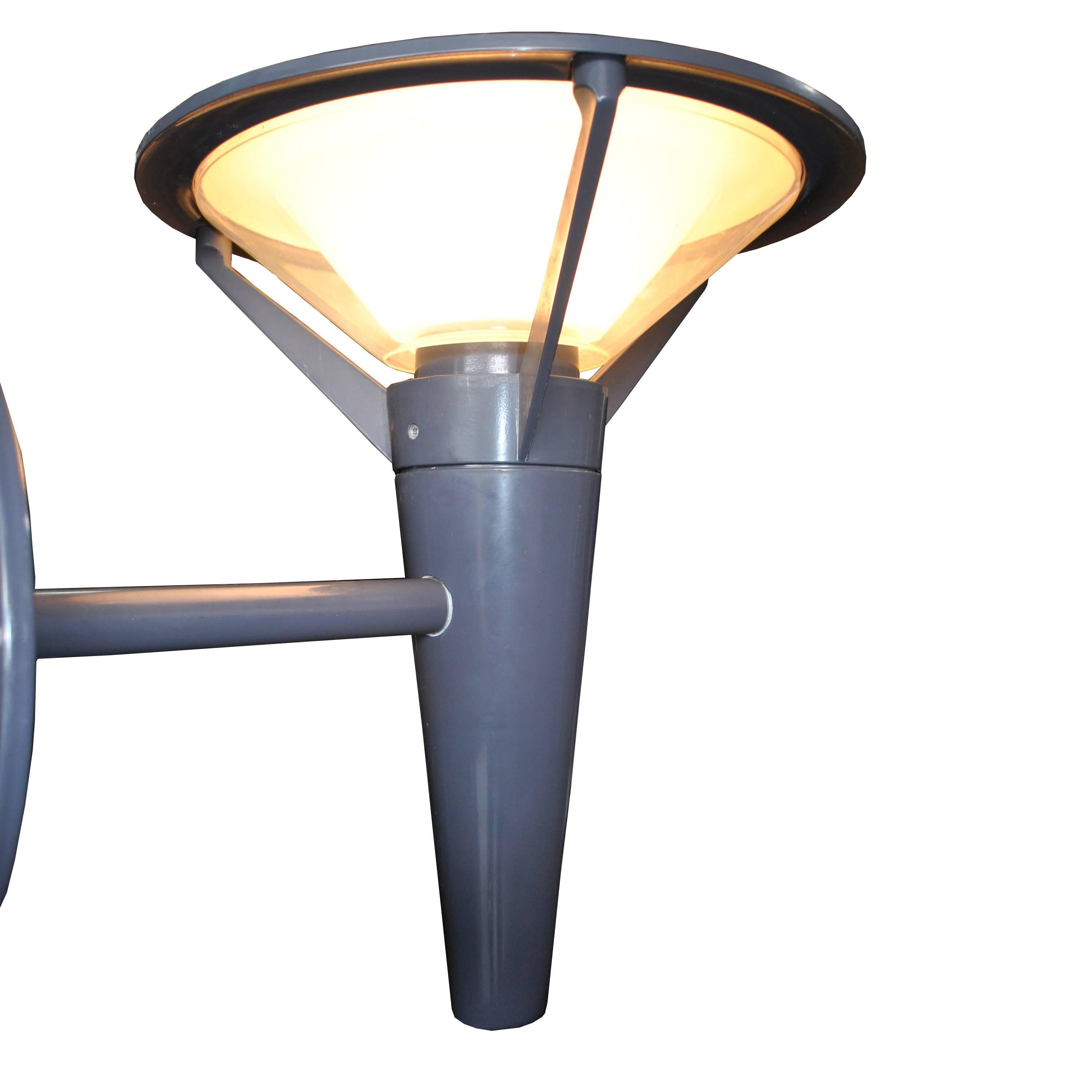 Pair of Urban Kipp Outdoor Wall Sconce by Alfred Homann for Louis Poulsen In Good Condition In Pasadena, TX