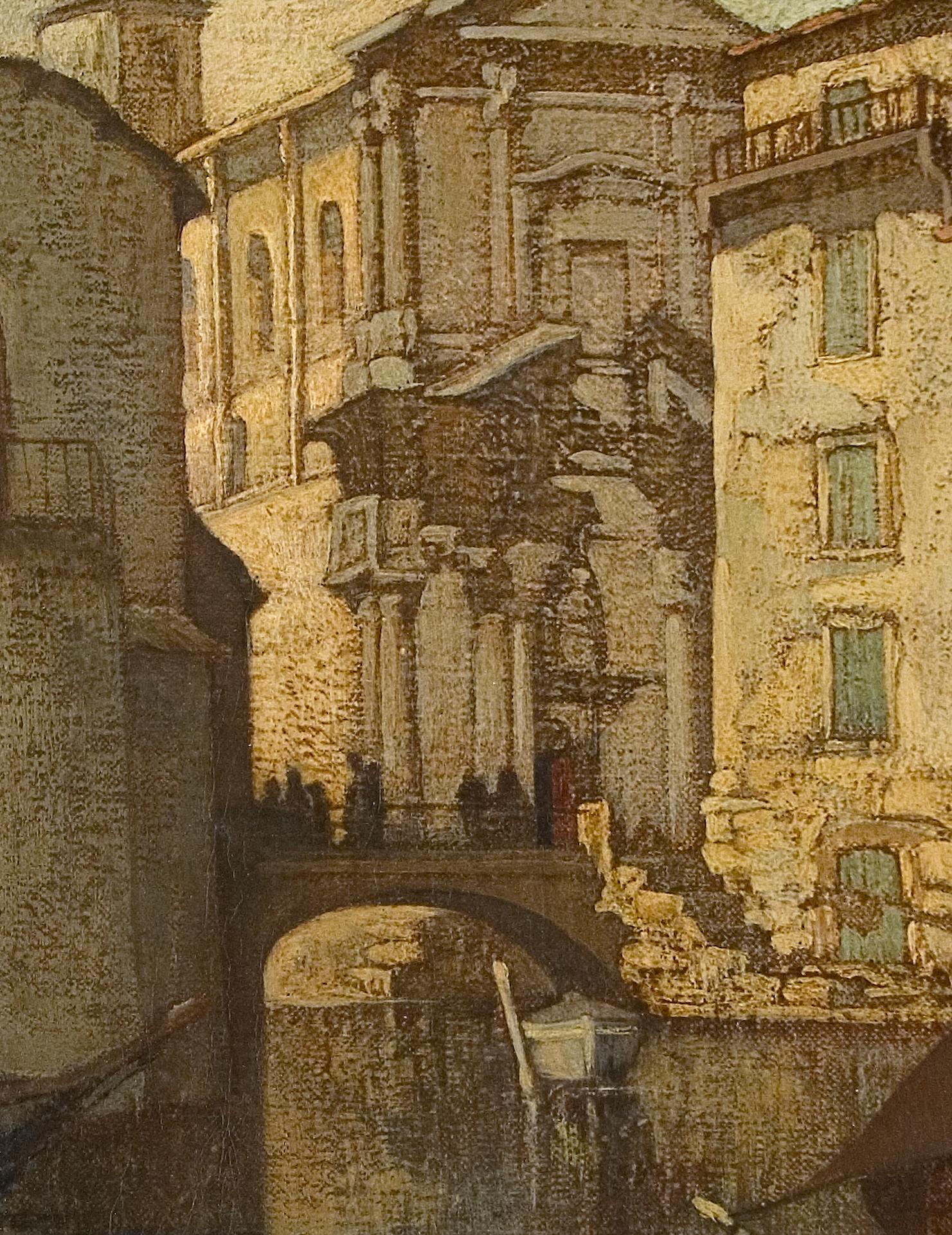 Autre Paire de vues urbaines, « Venise », Trench Marianne Lucy Le Poer (Angleterre, 1888-1940) en vente