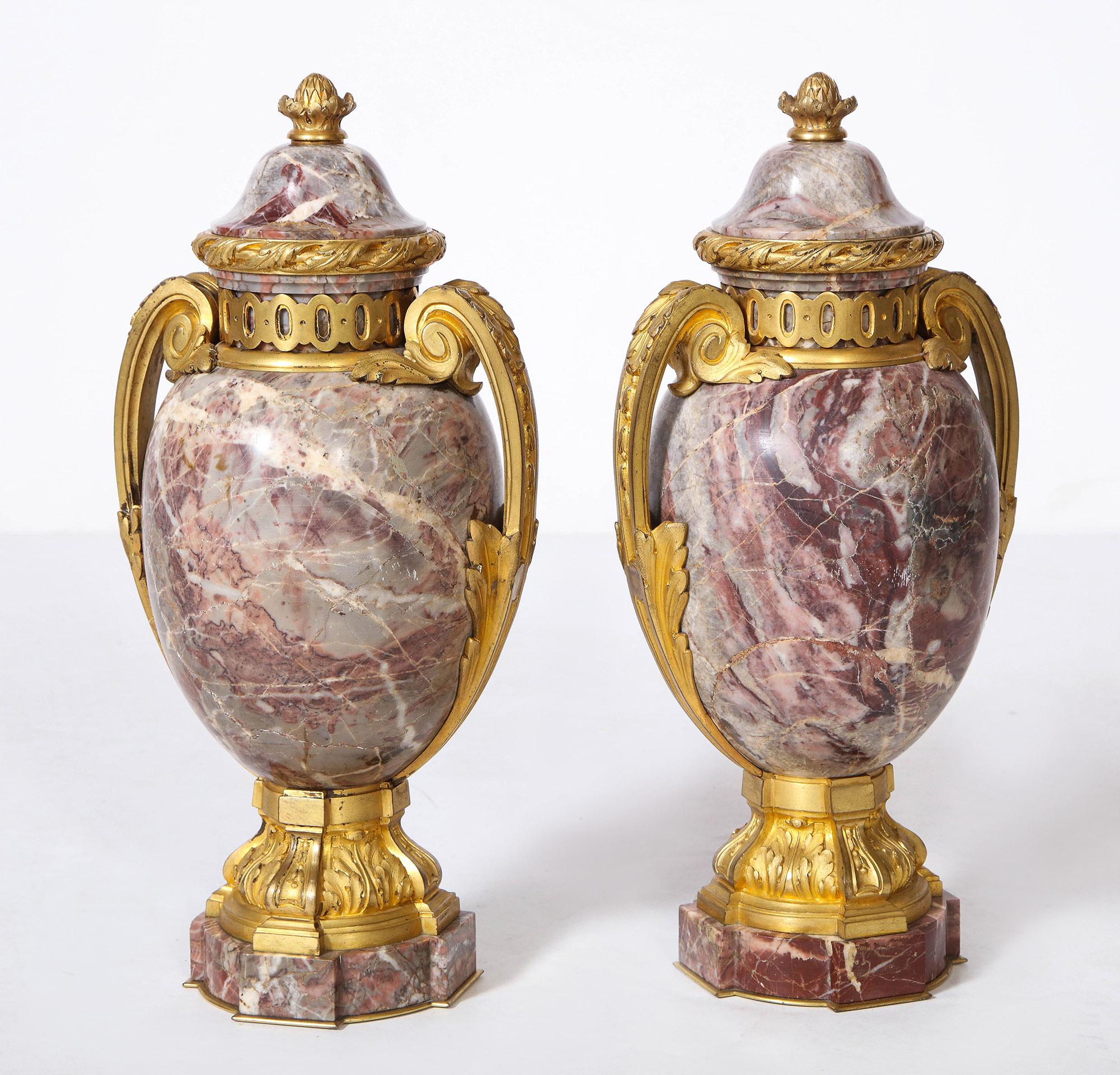 19th Century Pair of Urns For Sale