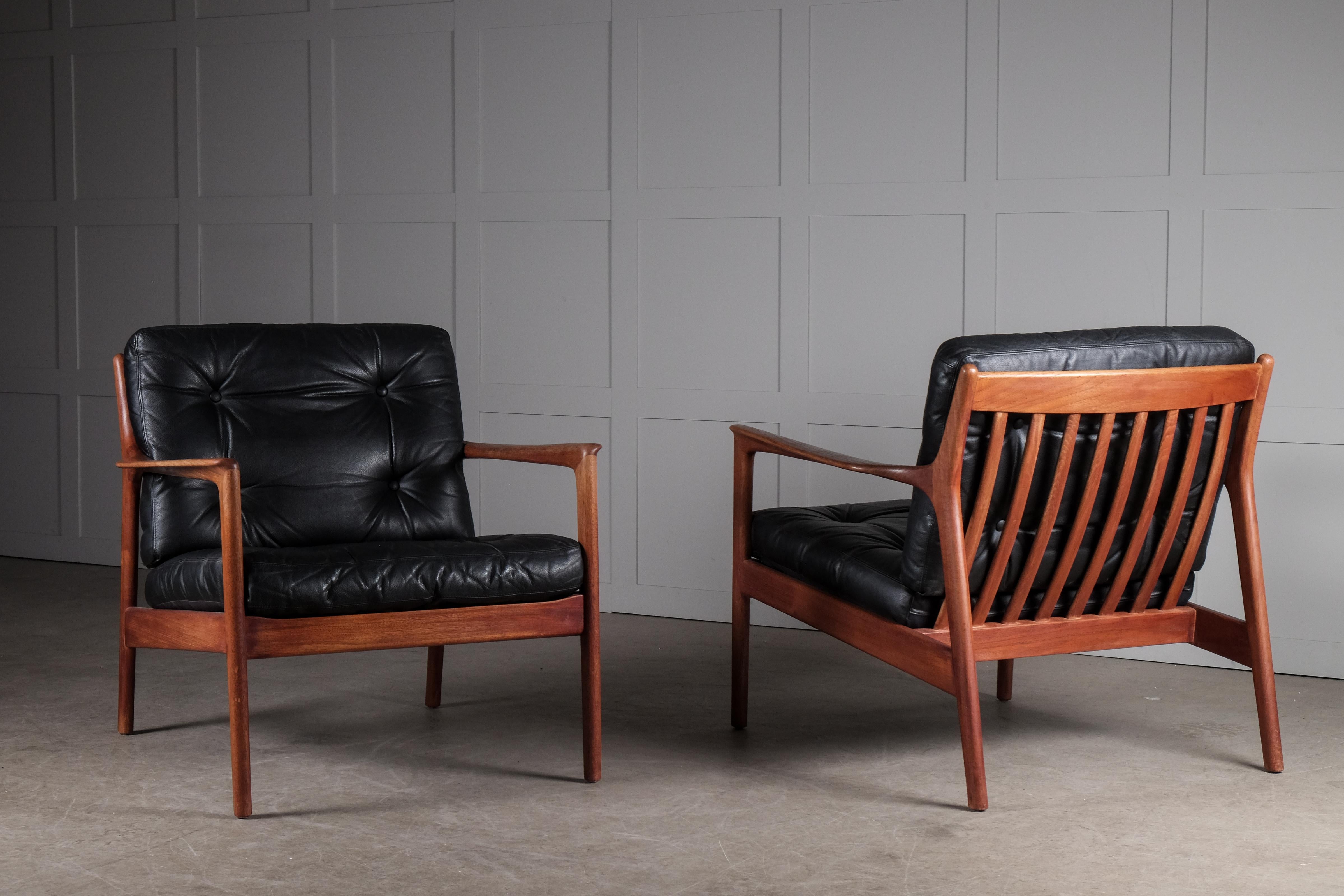 Pair of USA-75 by Folke Ohlsson for DUX, 1960s 4