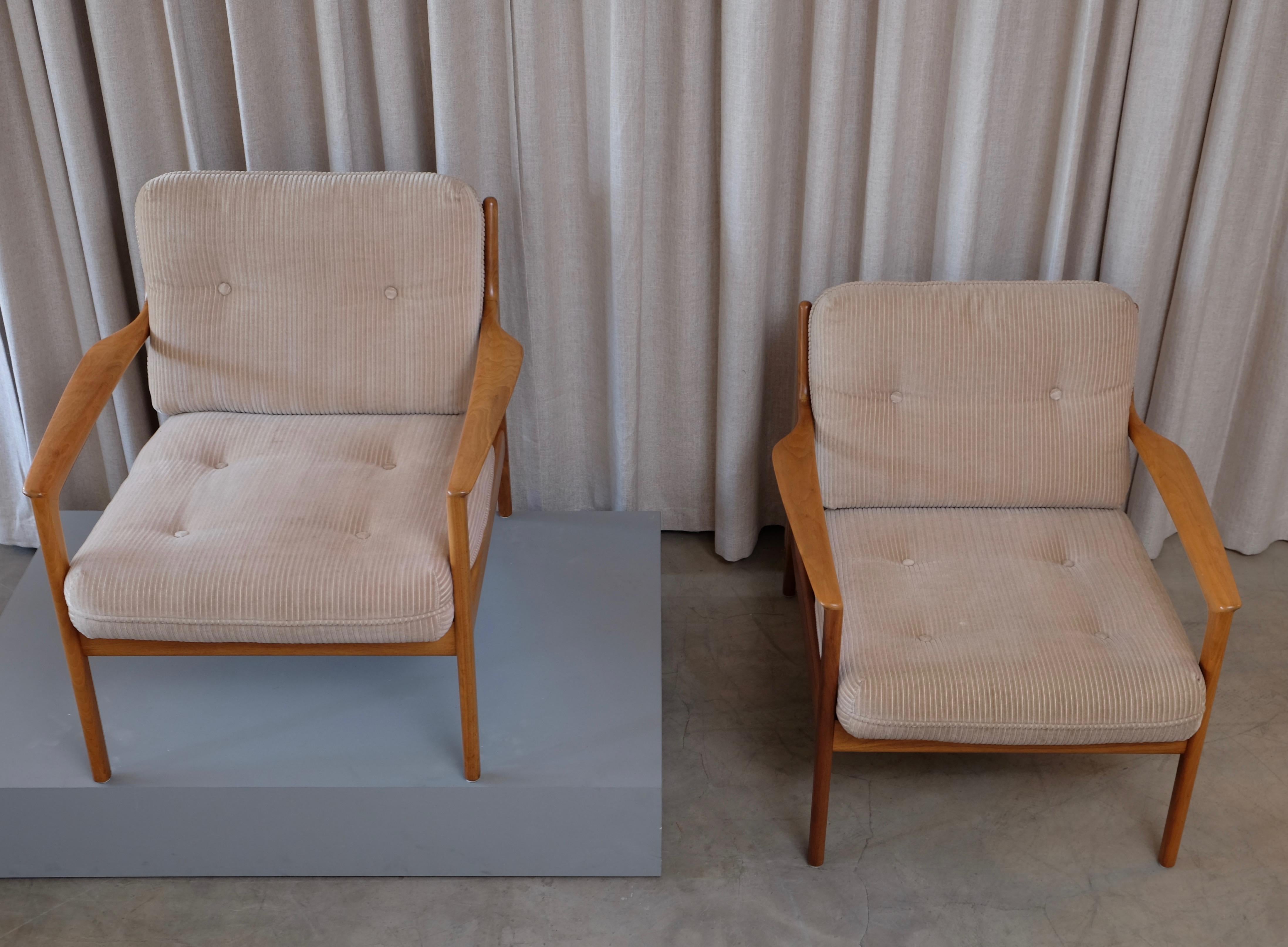 Pair of USA-75 by Folke Ohlsson for DUX, Sweden, 1960s For Sale 2