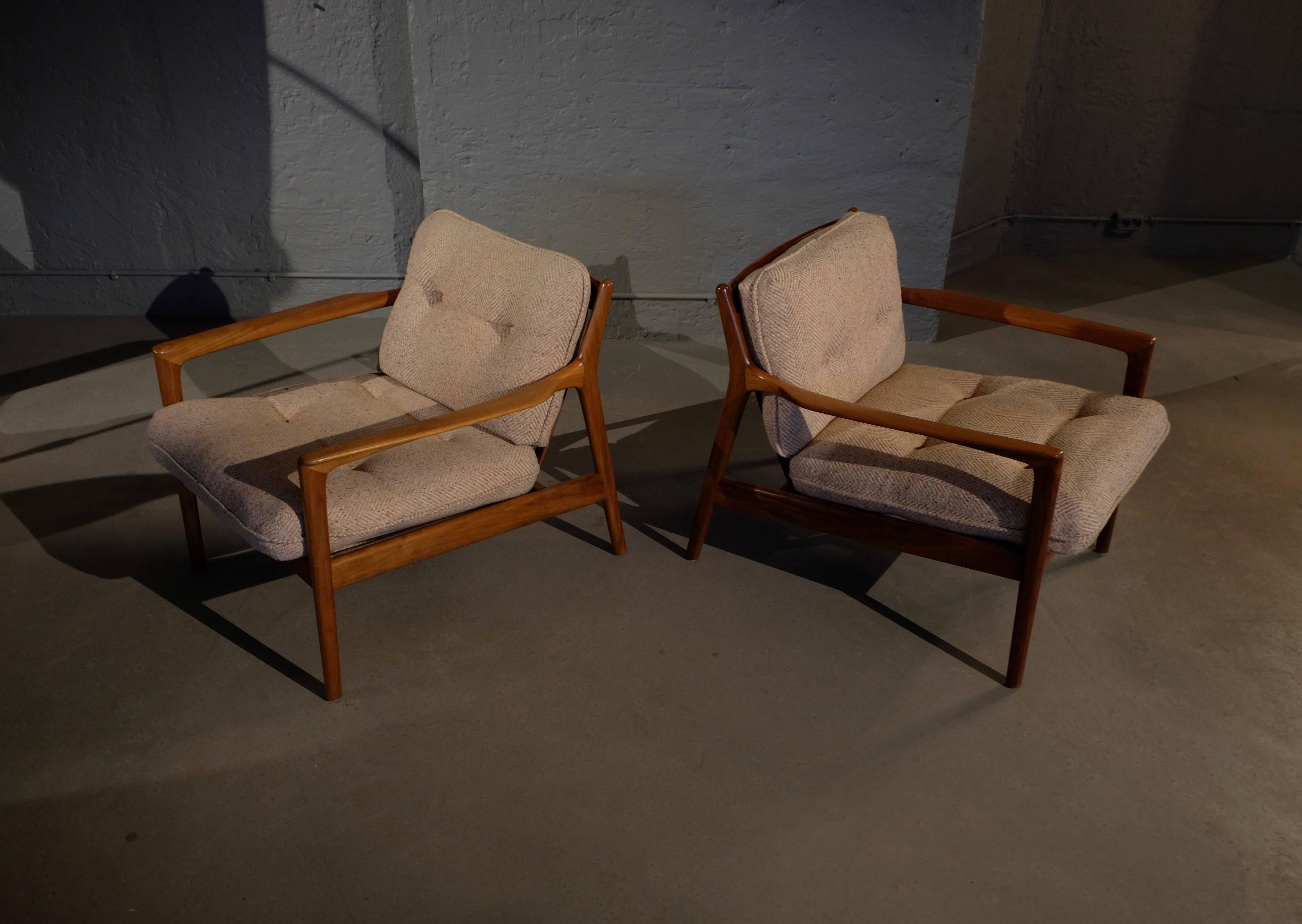 Pair of USA-75 by Folke Ohlsson for DUX, 1960s 2