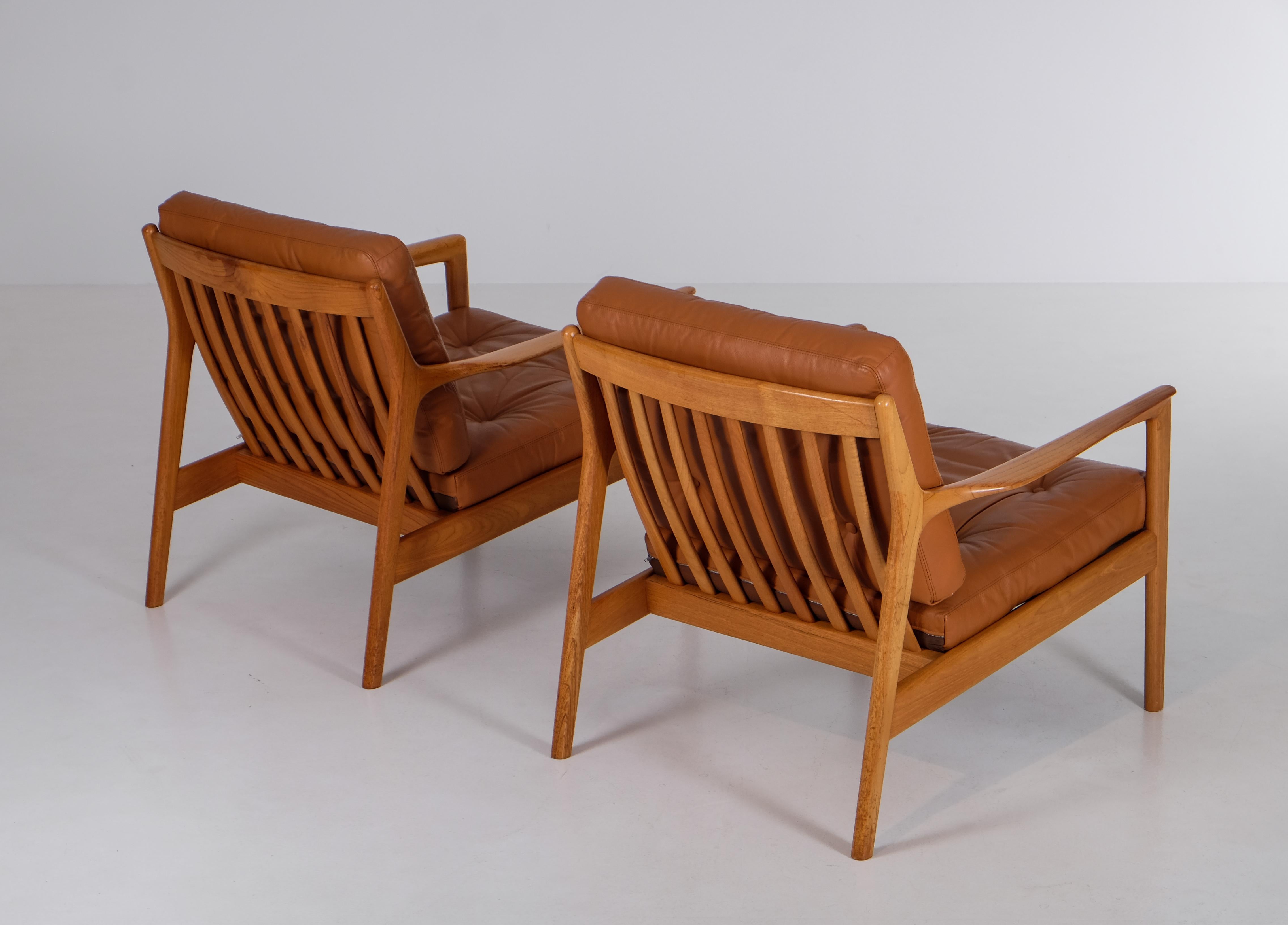 Pareja de USA-75 de Folke Olsson para DUX, años 60 en Bueno estado para la venta en Stockholm, SE
