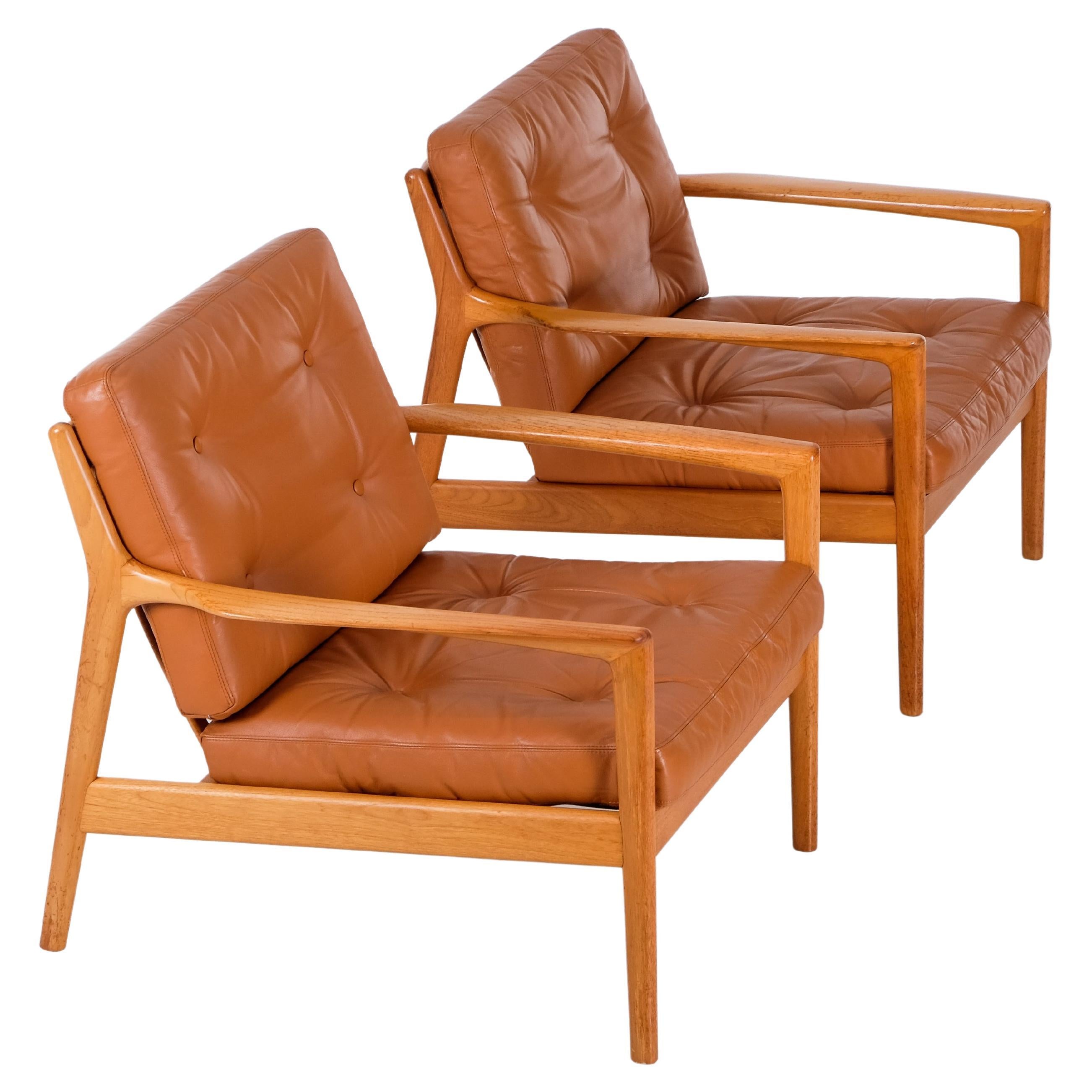 Pair of USA-75 by Folke Olsson for DUX, 1960s