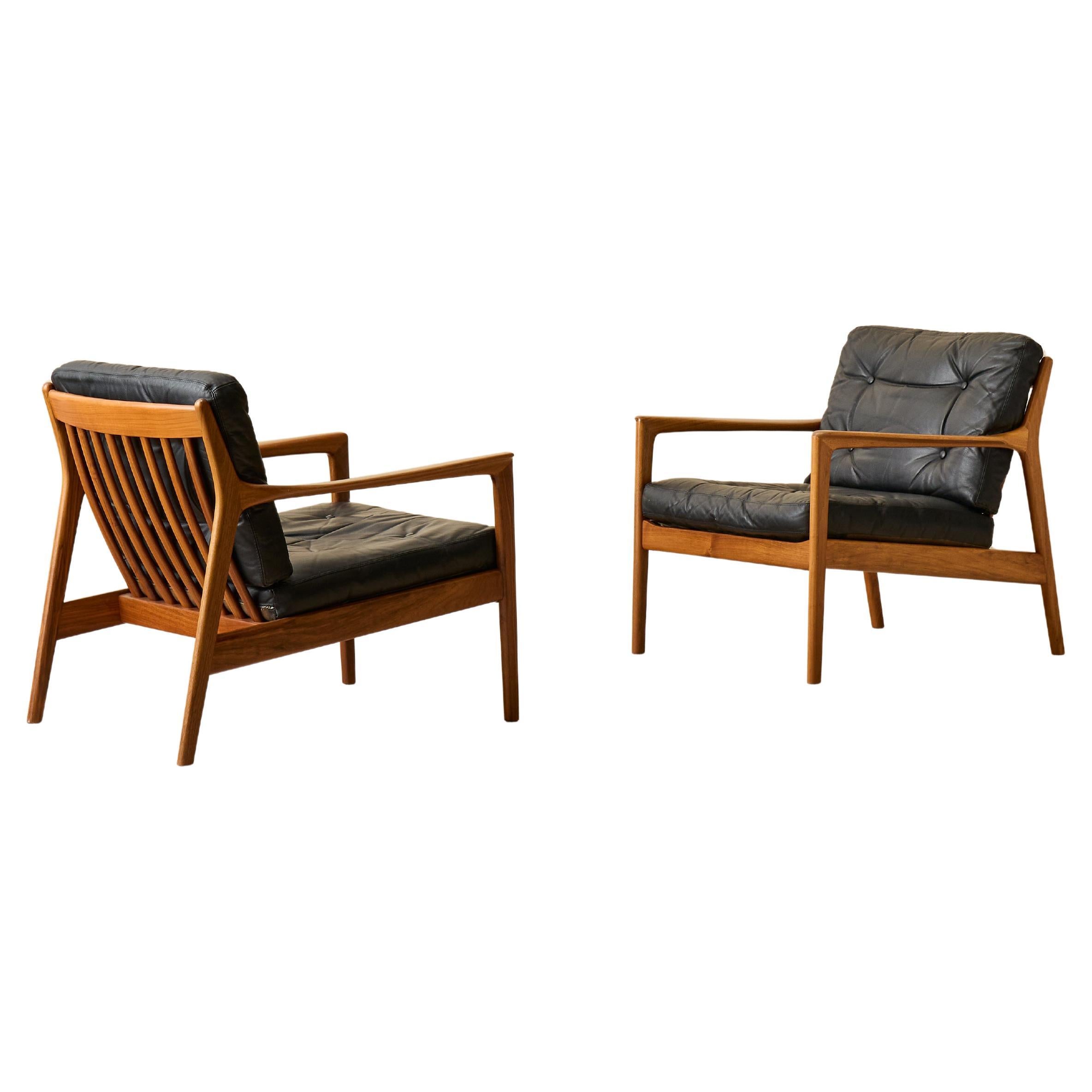 Paire de USA-75 par Folke Olsson pour DUX, années 1960 en vente