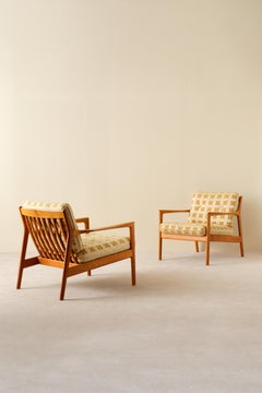 Pair of USA-75 by Folke Olsson for DUX, Sweden, 1960s