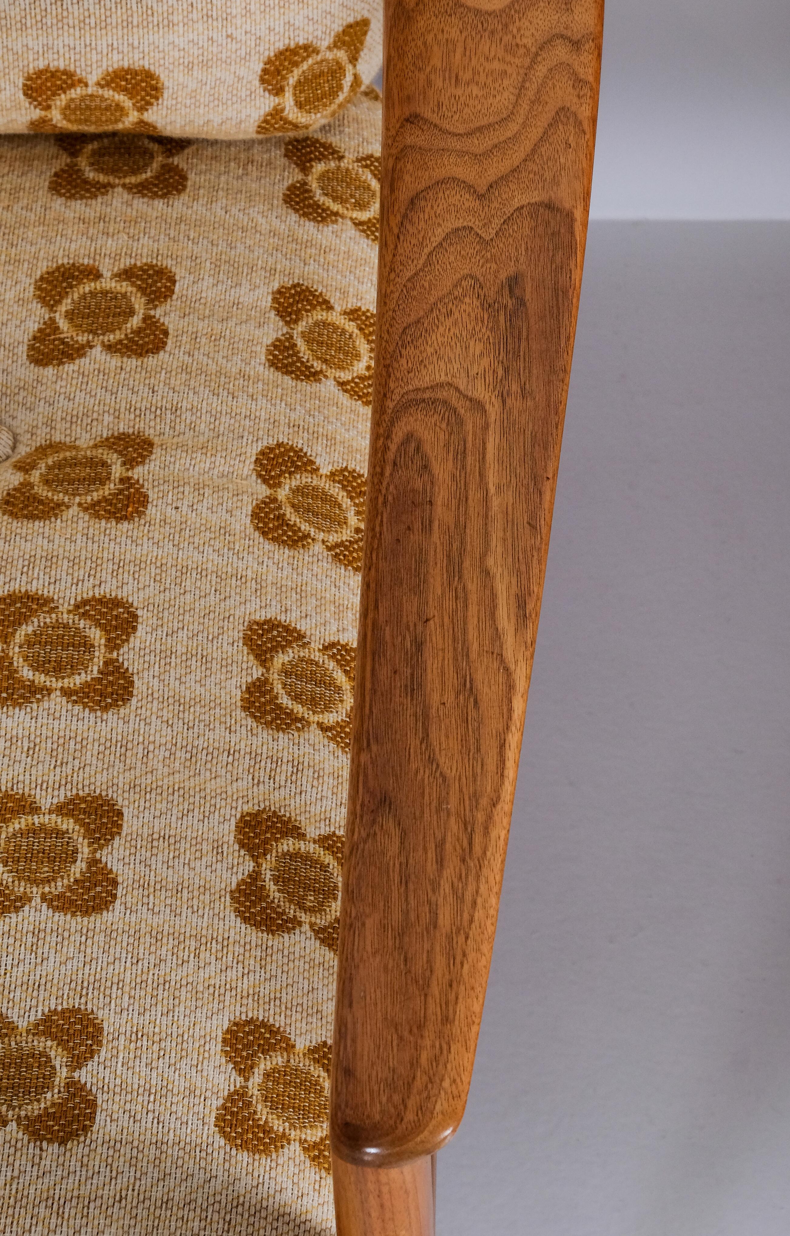 Teak Pair of USA-75 by Folke Olsson for DUX, Sweden, 1960s For Sale