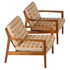 Pair of USA-75 by Folke Olsson for DUX, Sweden, 1960s