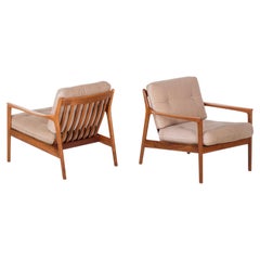 Pair of USA-75 by Folke Olsson for DUX, Sweden, 1960s