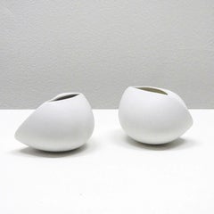 Pair of Uta Feyl Porcelain Vases for Rosenthal