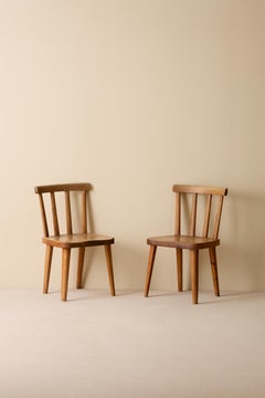 Pair of "Utö" Chairs by Axel-Einar Hjorth, 1930s