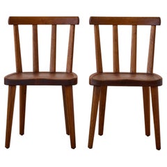 Pair of Utö Chairs by Axel Einar Hjorth