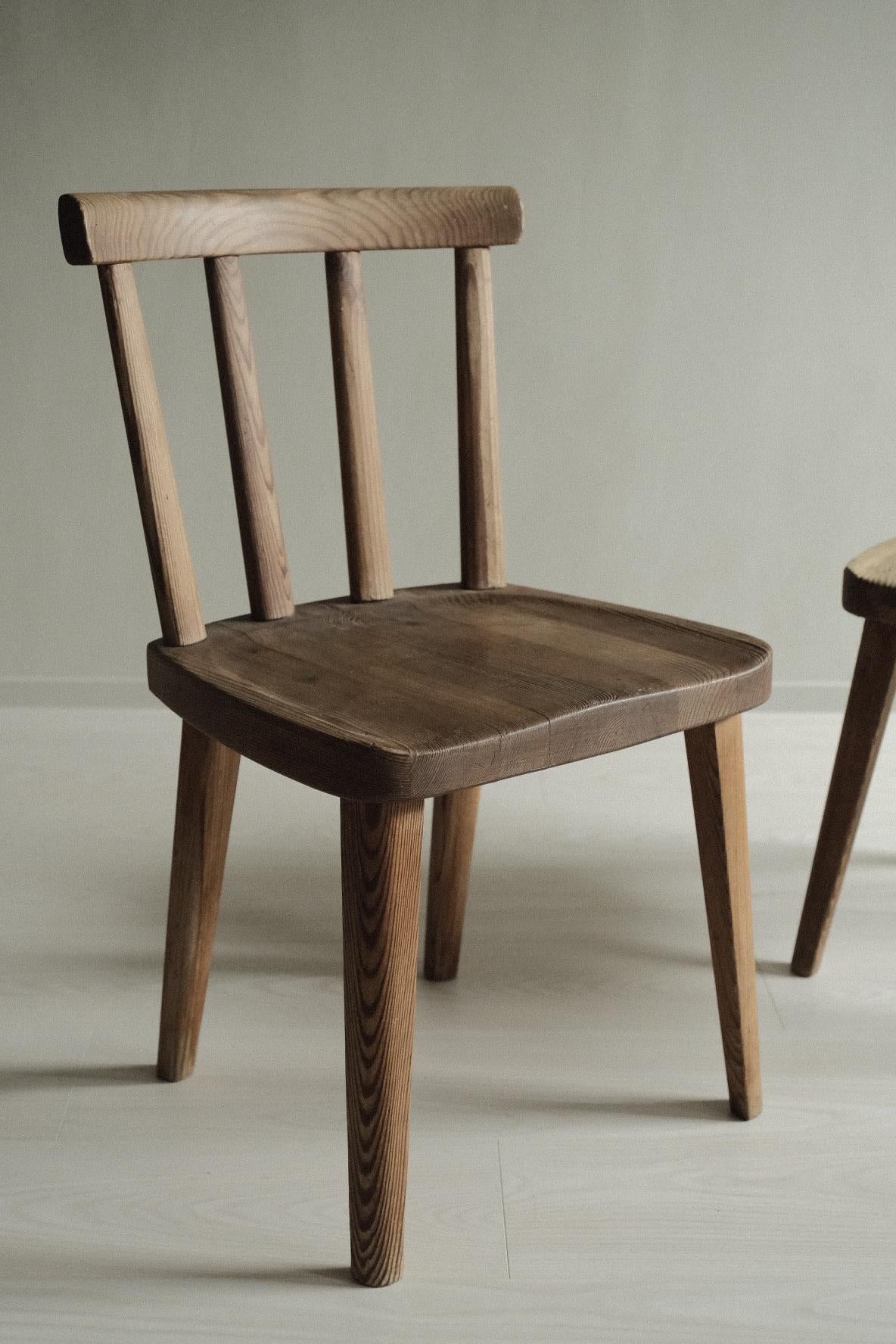 Pair of Utö Dining Chairs by Axel Einar Hjorth for Nordiska Kompaniet, 1930s 2