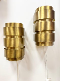 Pair of V-155 Wall Sconces by Hans-Agne Jakobsson