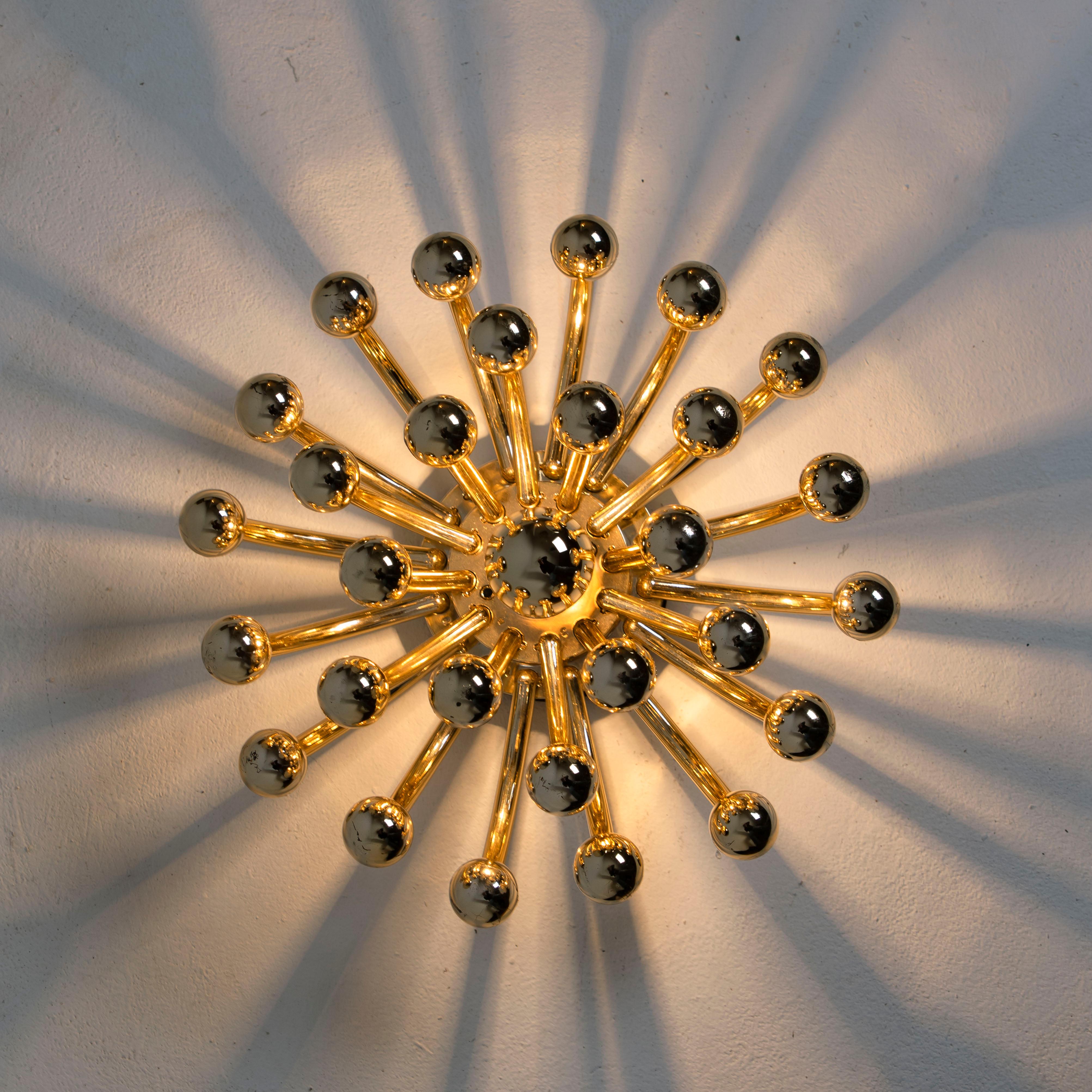 Pair of Valenti Luce Pistillino Wall Lights, Italy, 1970 For Sale 6