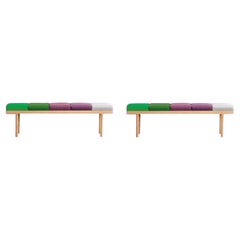 Pair of Valentino Bench by Pepe Albargues