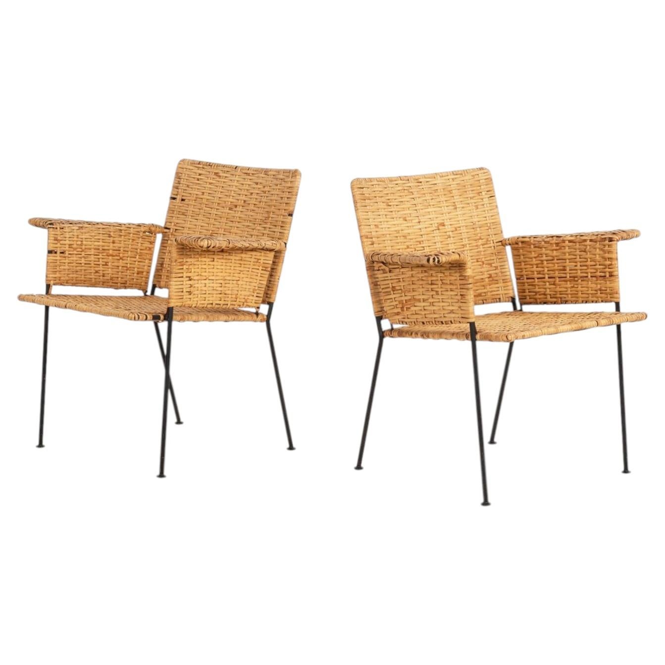 Pair of Van Keppel-Green “VKG” Model 864 Club Chairs, California, 1953