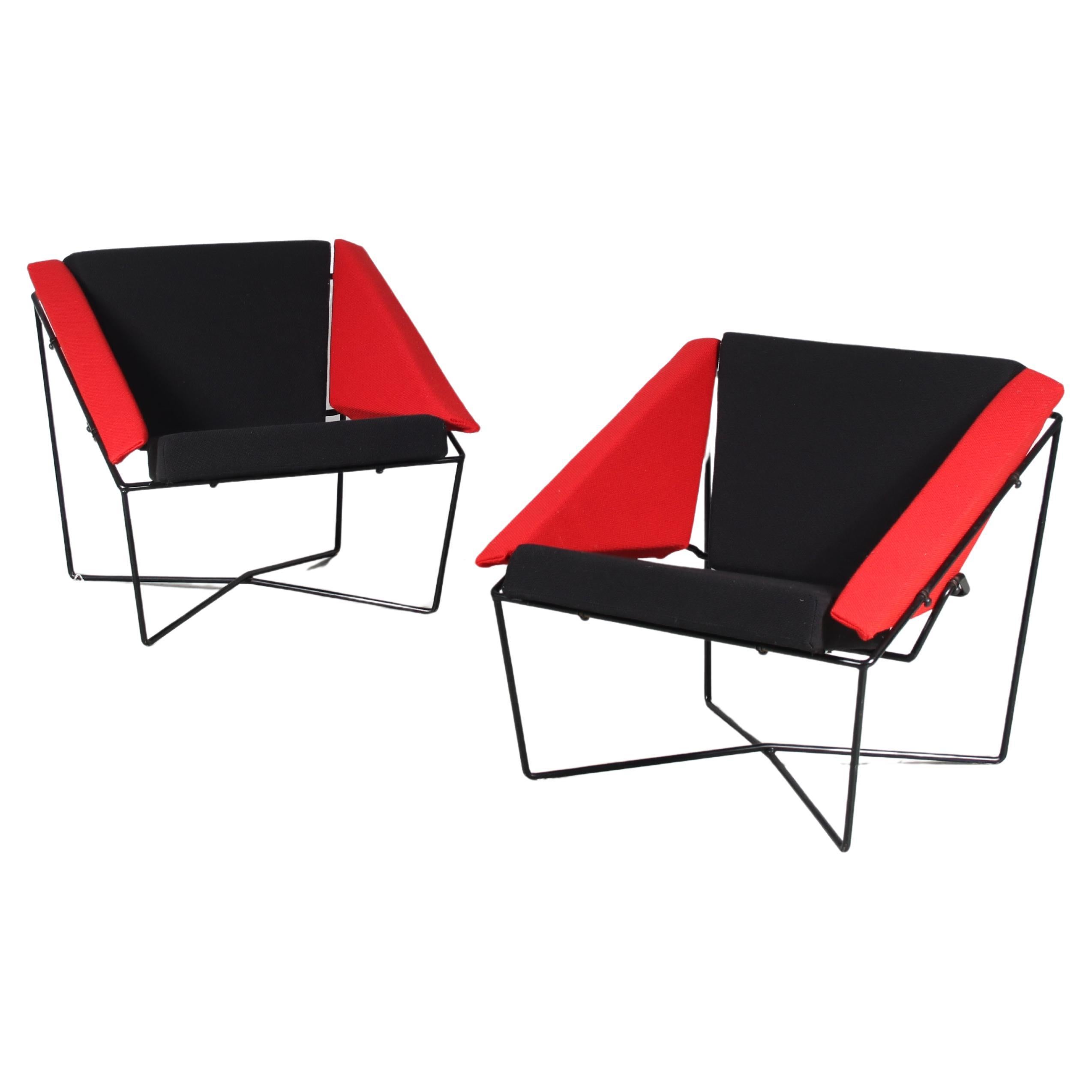 Pair of “Van Speyk” Chairs by Rob Eckhardt for Pastoe, Netherlands 1984 For Sale
