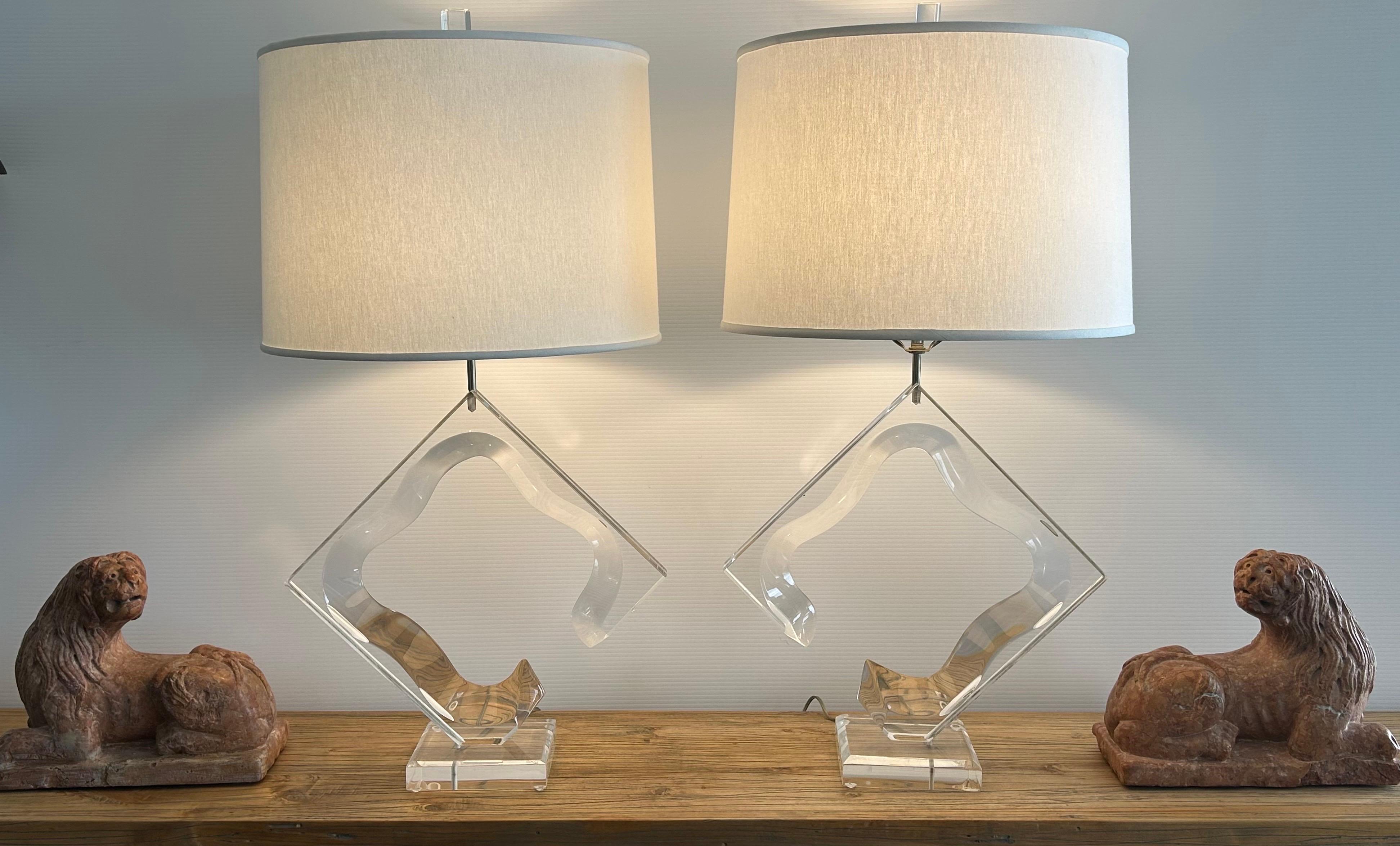 Late 20th Century Pair of Van Teal table lamps For Sale