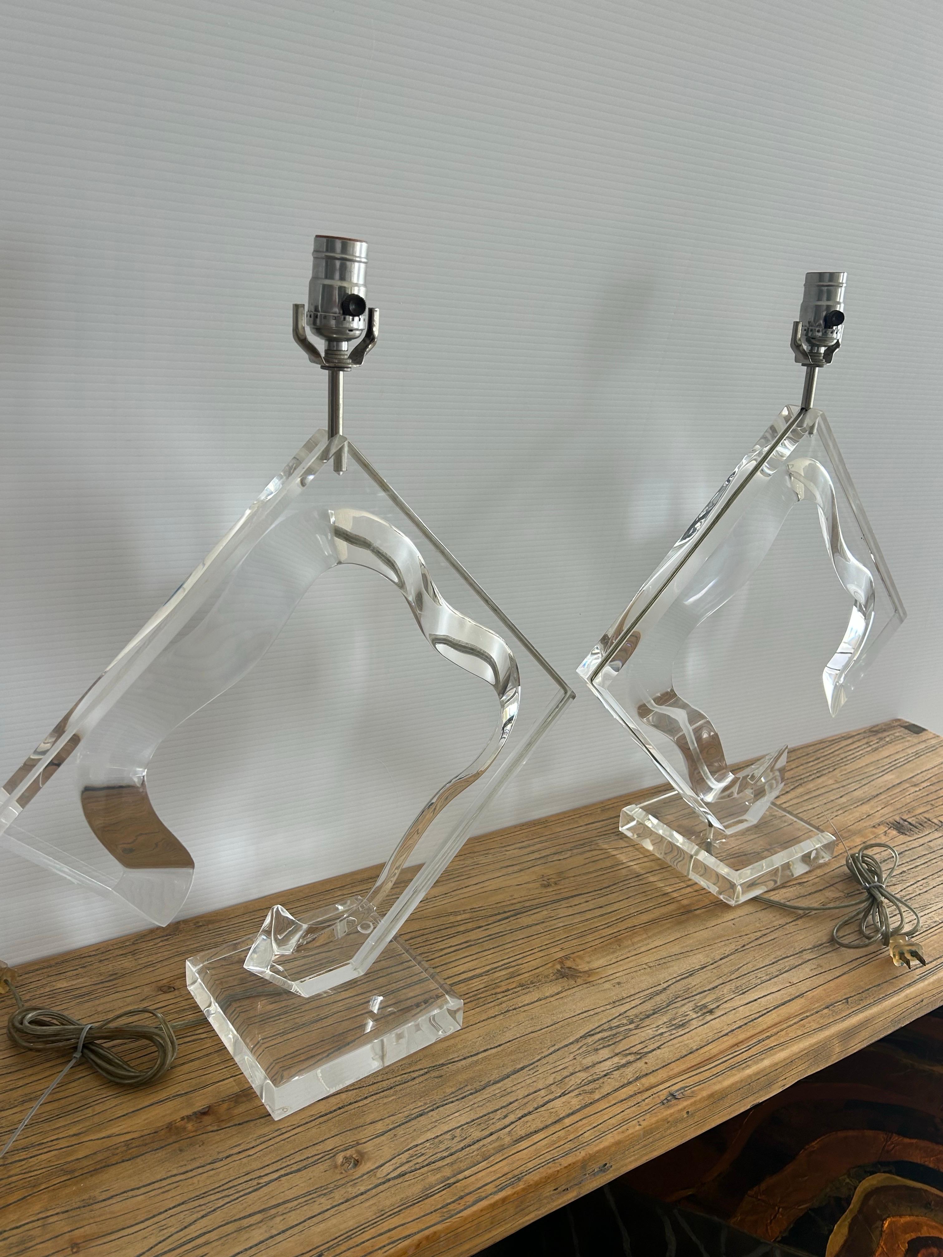 Pair of Van Teal table lamps For Sale 1