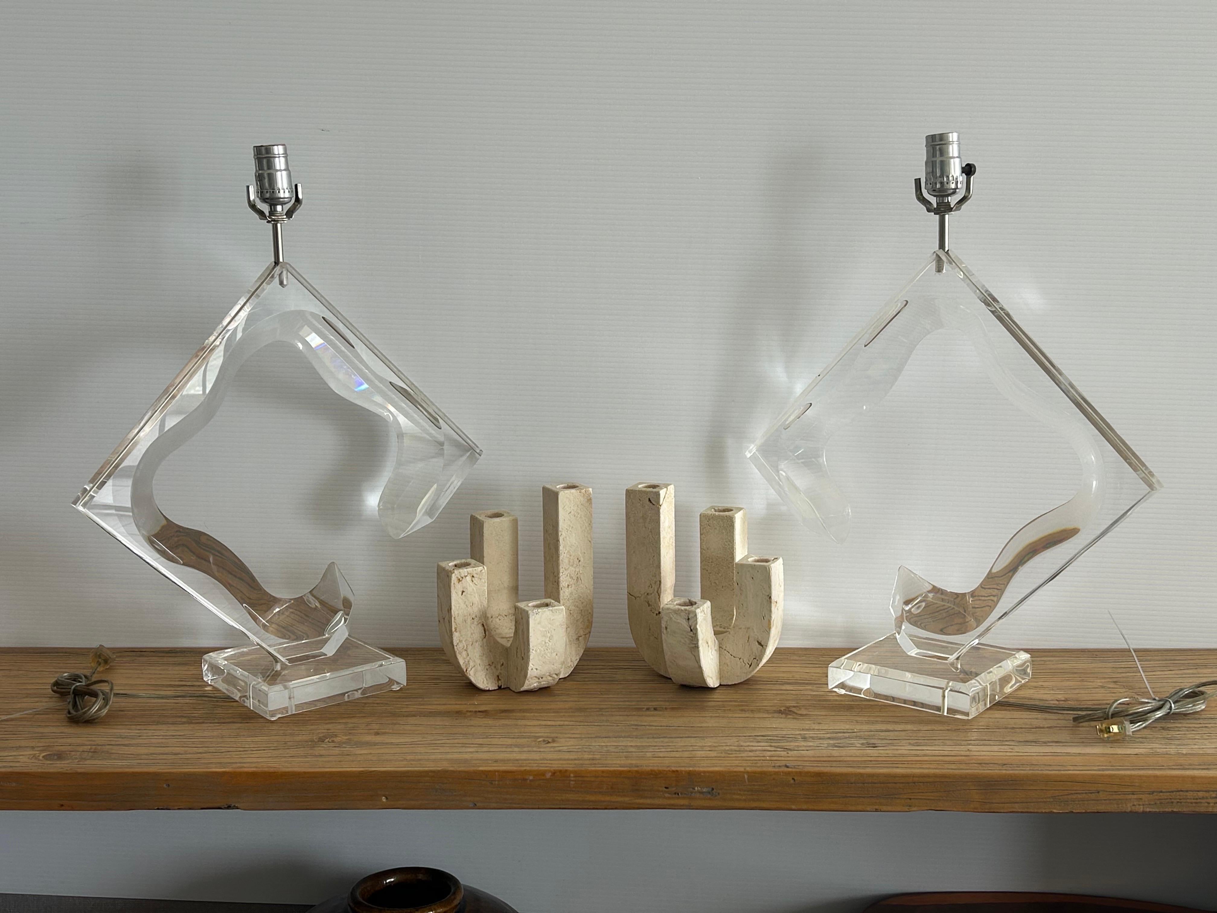 Pair of Van Teal table lamps For Sale 3