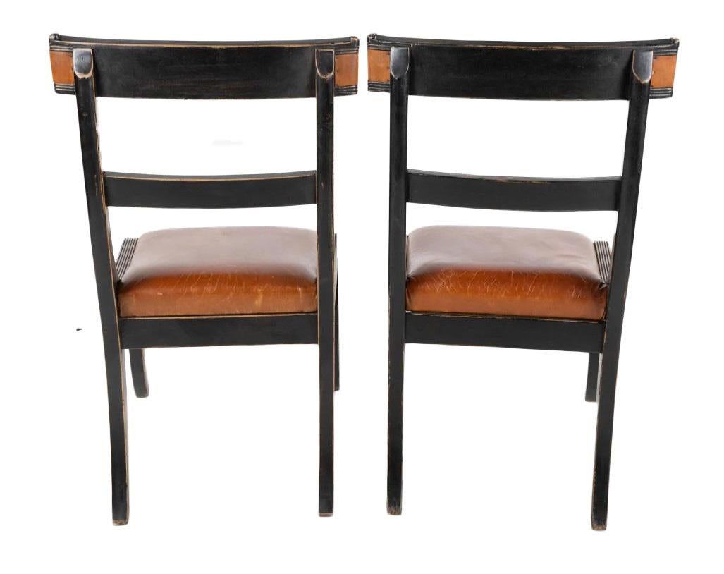 Contemporary Pair of Van Thiel Chairs For Sale