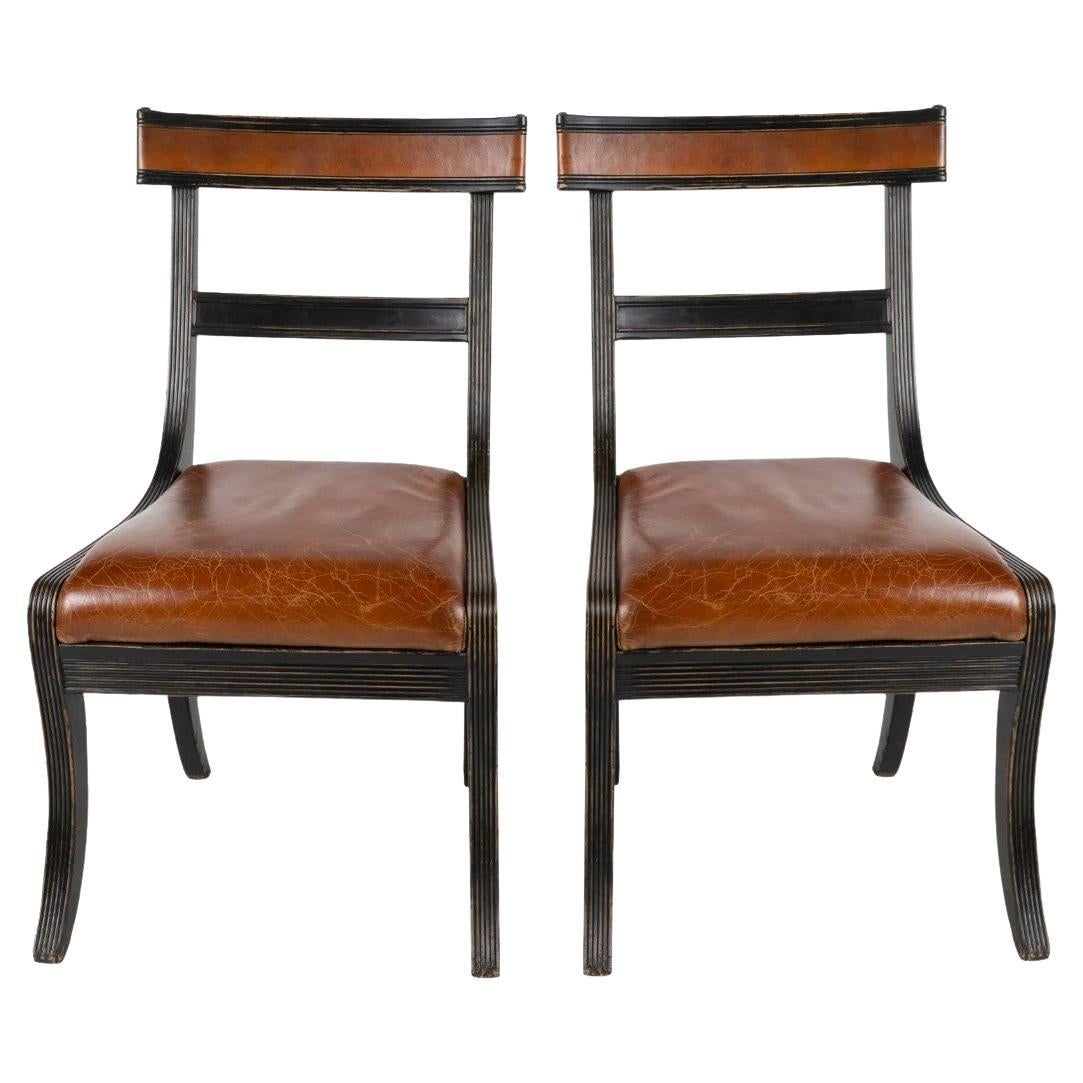 Pair of Van Thiel Chairs For Sale