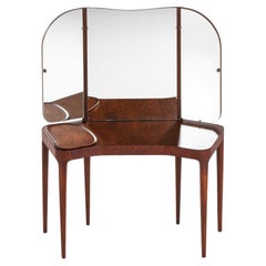 Paire de coiffeuses et tables d'appoint par Carl-Johan Boman, années 1940