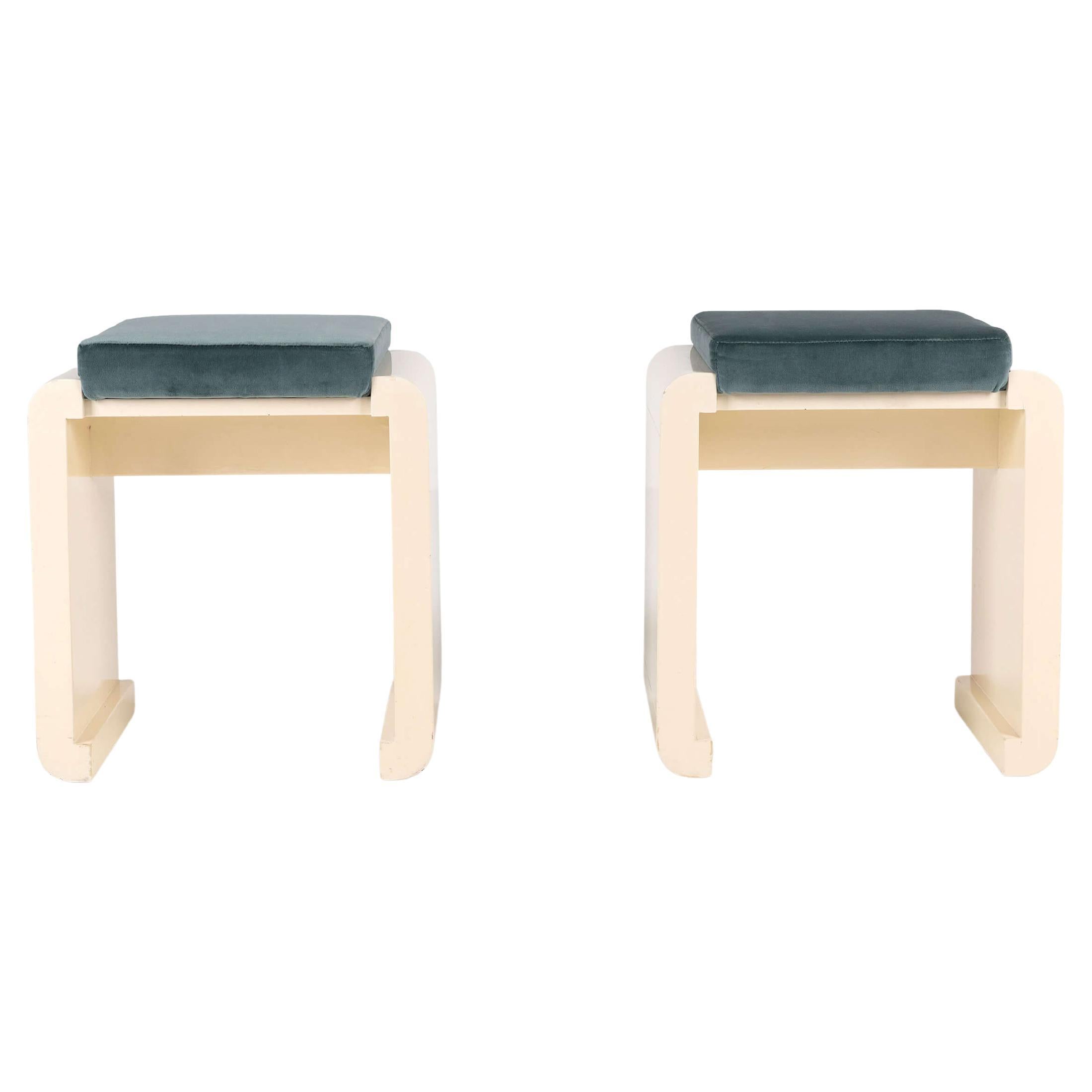Pair of Vanity Stools en vente