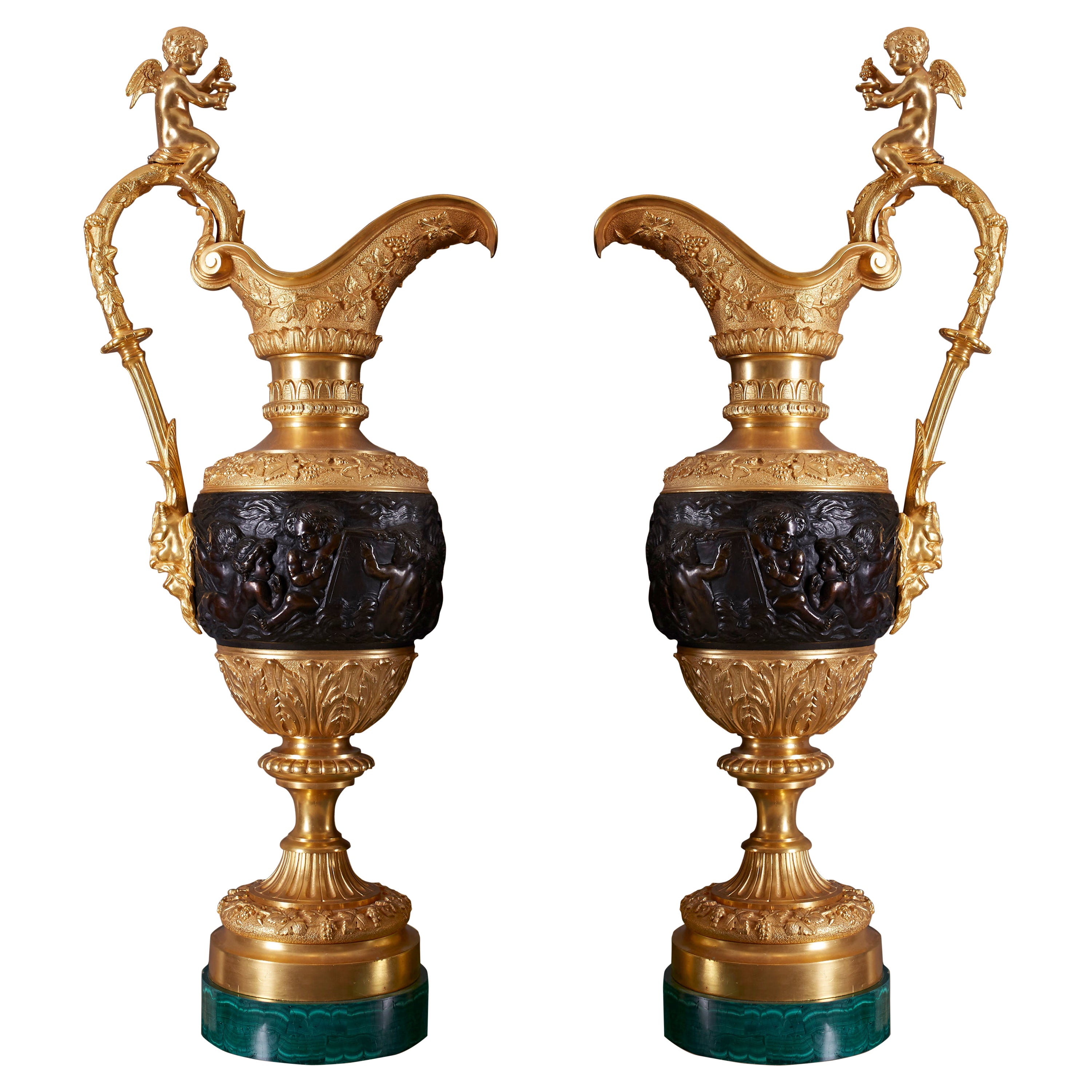 Pair of Vases 19th Century Century Louis XVI