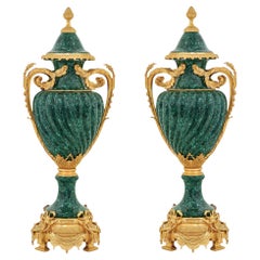 Pair of Vases 20th Century Louis XVI