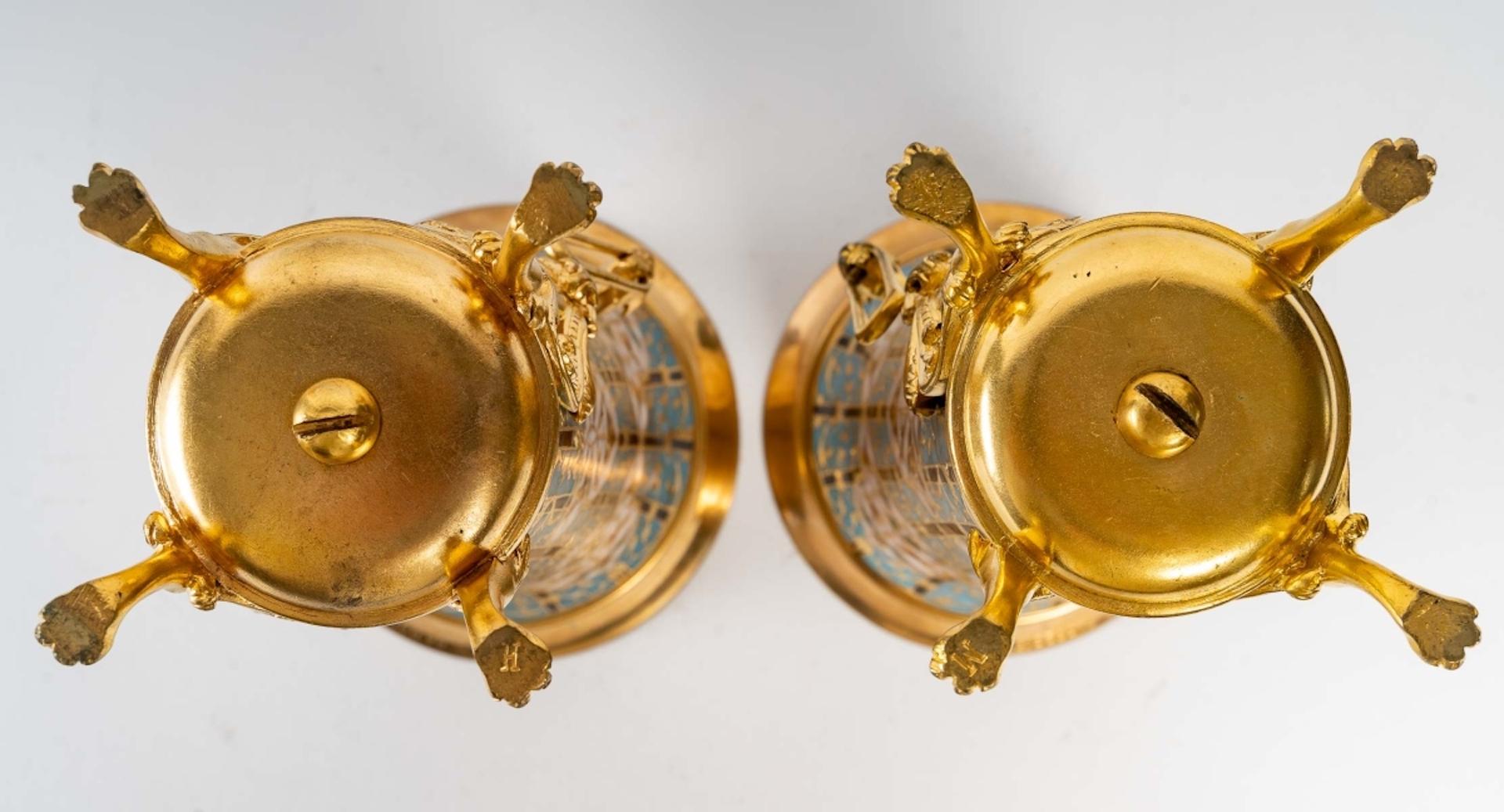 Pair of Vases by Ferdinand Barbedienne, Napoleon III period 1