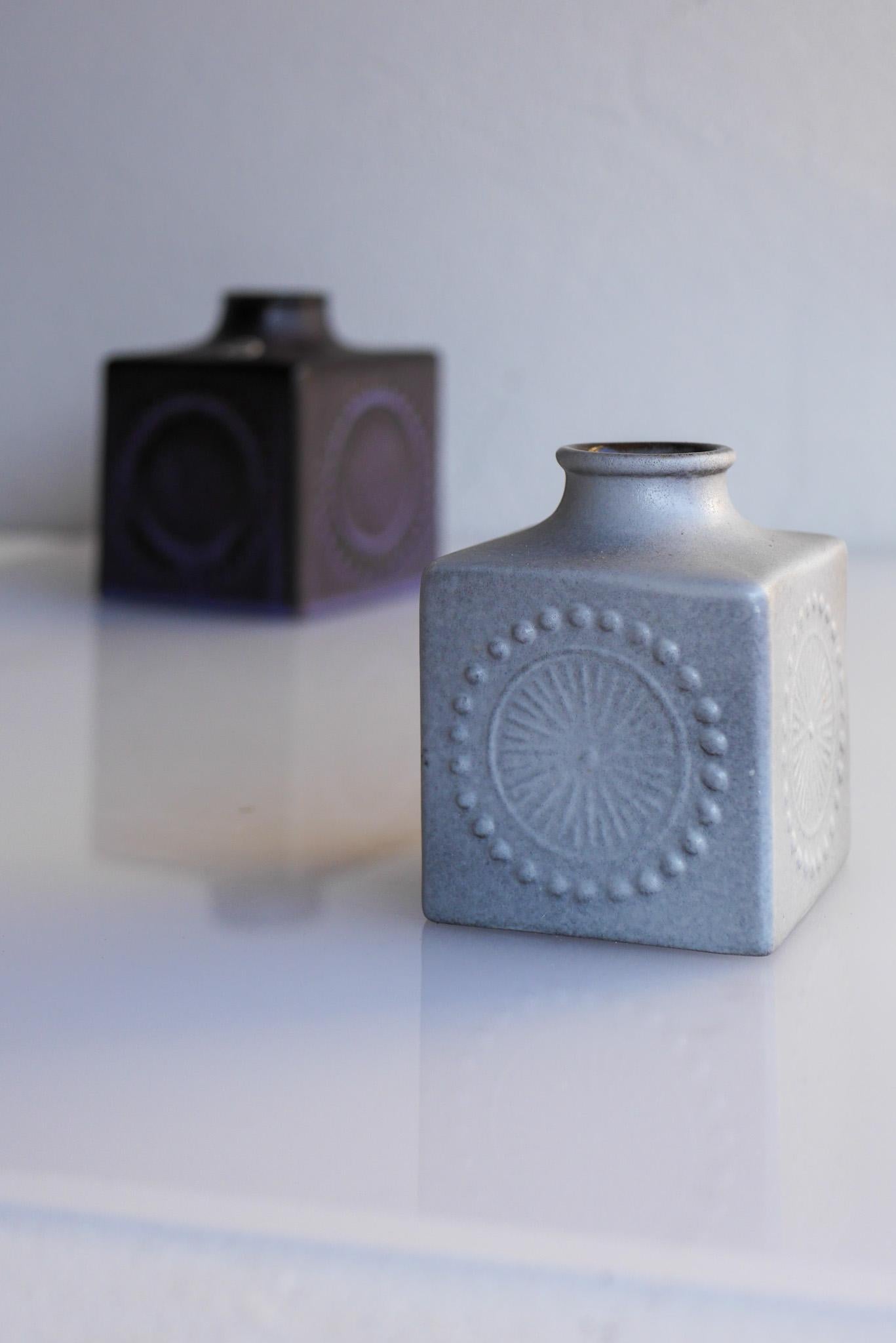 Ceramica Coppia di vasi di Göran Andersson per Upsala Ekeby, Svezia, anni '60 in vendita