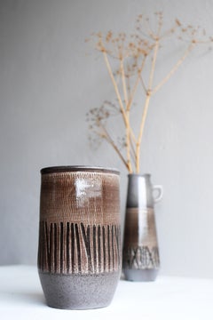 Vasenpaar von Ingrid Atterberg für Upsala Ekeby, Schweden, 1960er Jahre