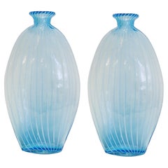 Paar Vasen aus Murano, 1970, italienisch
