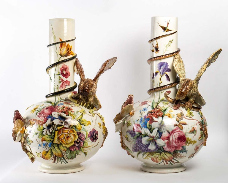 Pair of Vases in Veneto For Sale 3