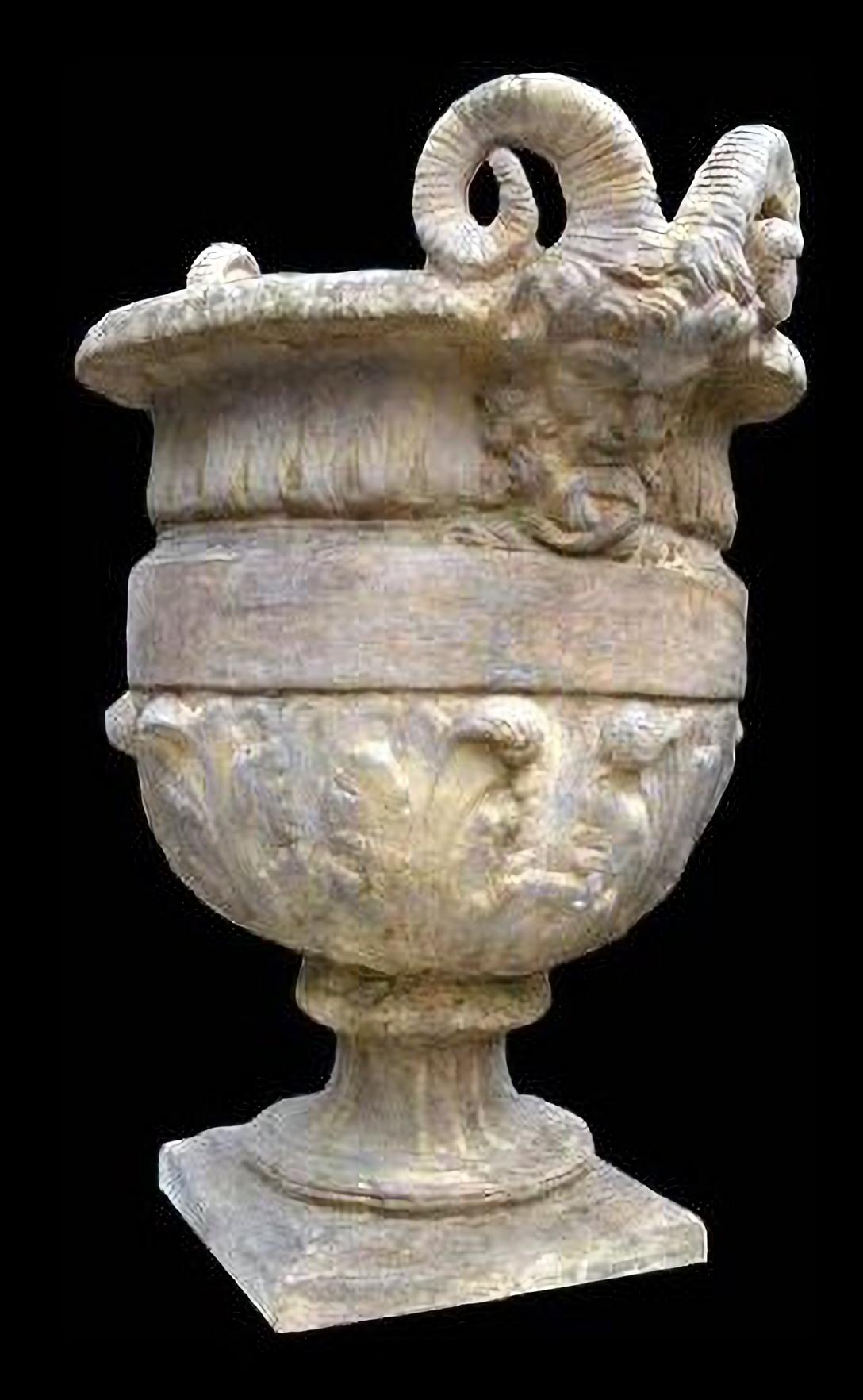 Terracotta PAIR OF VASES MANUFACTURE OF SIGNA ANSE TERRACOTTA Tuscany - Italy 20th Century