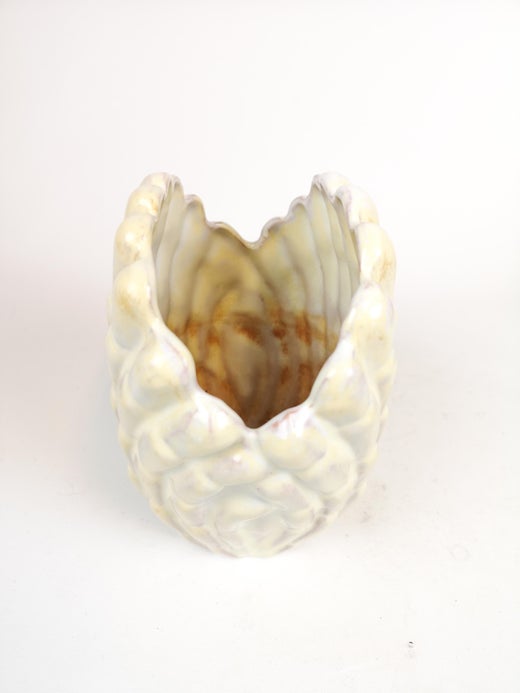 Pair Of Vases Seashell By Vicke Lindstrand For Upsala Ekeby