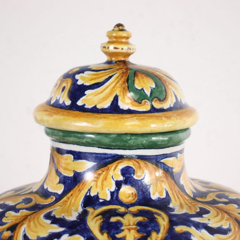 Pair of Vases with Lids For Sale at 1stDibs vases with lids