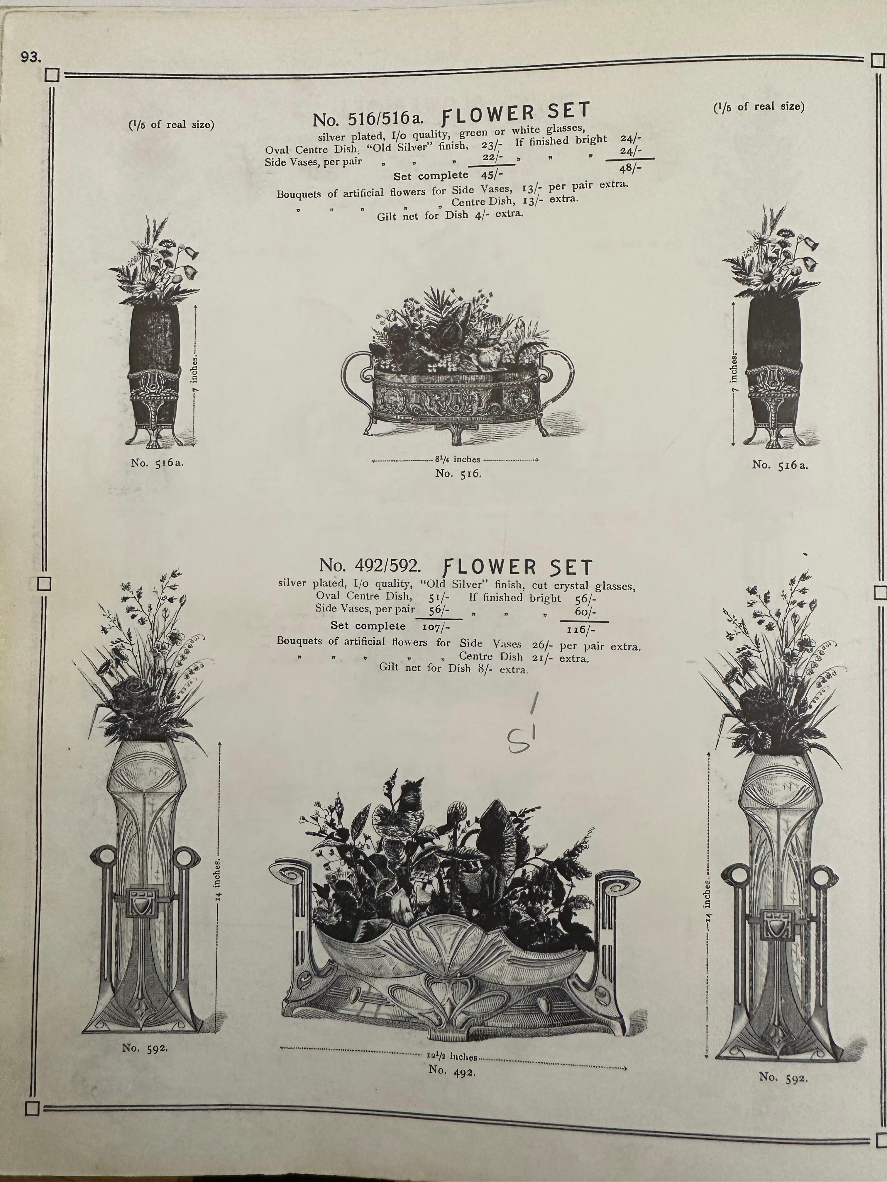 Paar Vasen WMF, Deutsch, Stil: Jugendstil, Freiheit, 1900 im Zustand „Gut“ im Angebot in Ciudad Autónoma Buenos Aires, C