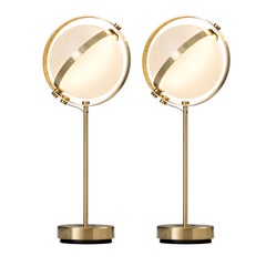 Pair of Vega Table Lamps, Large