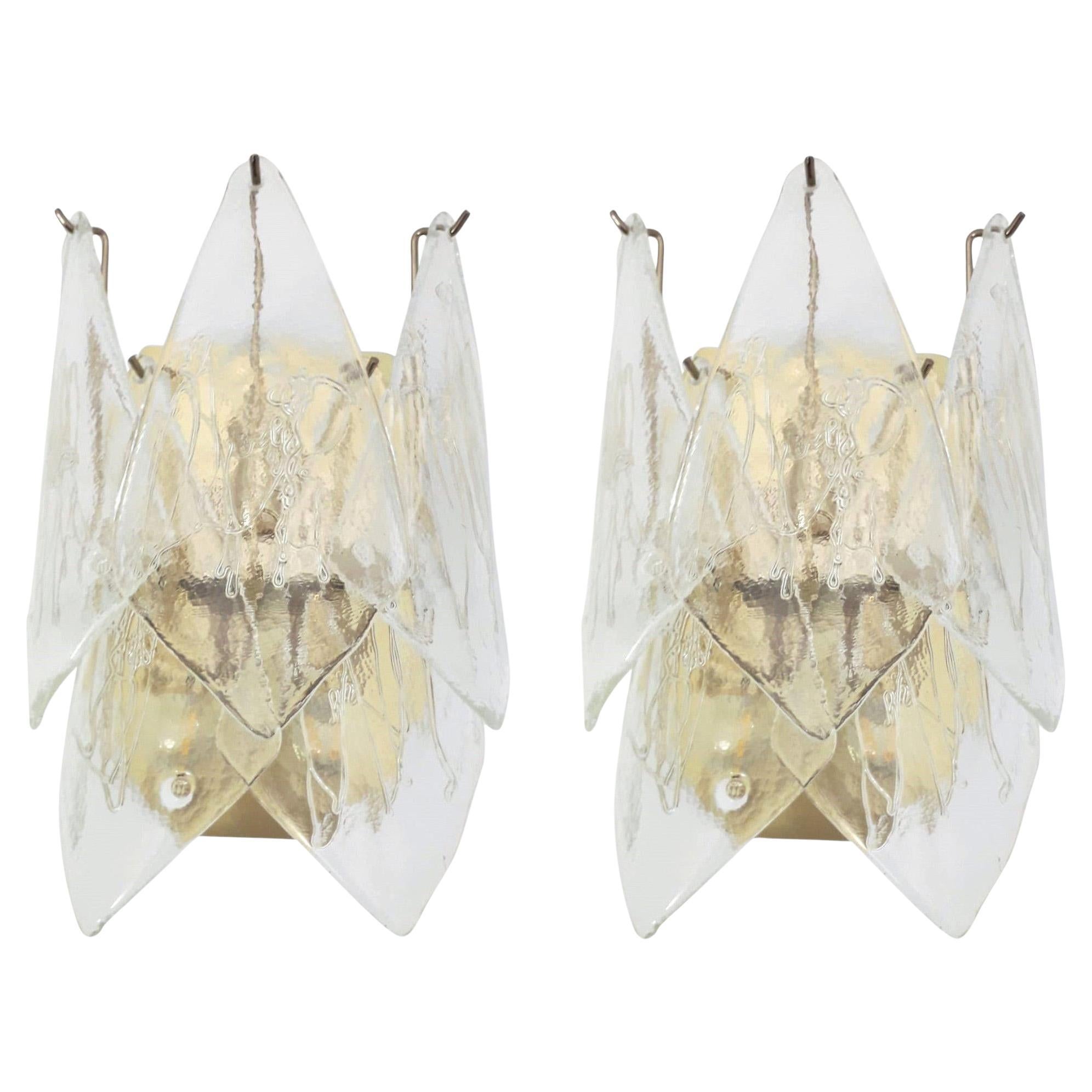 Pair of "Vele" Sconces by La Murrina, 2 Pairs Available