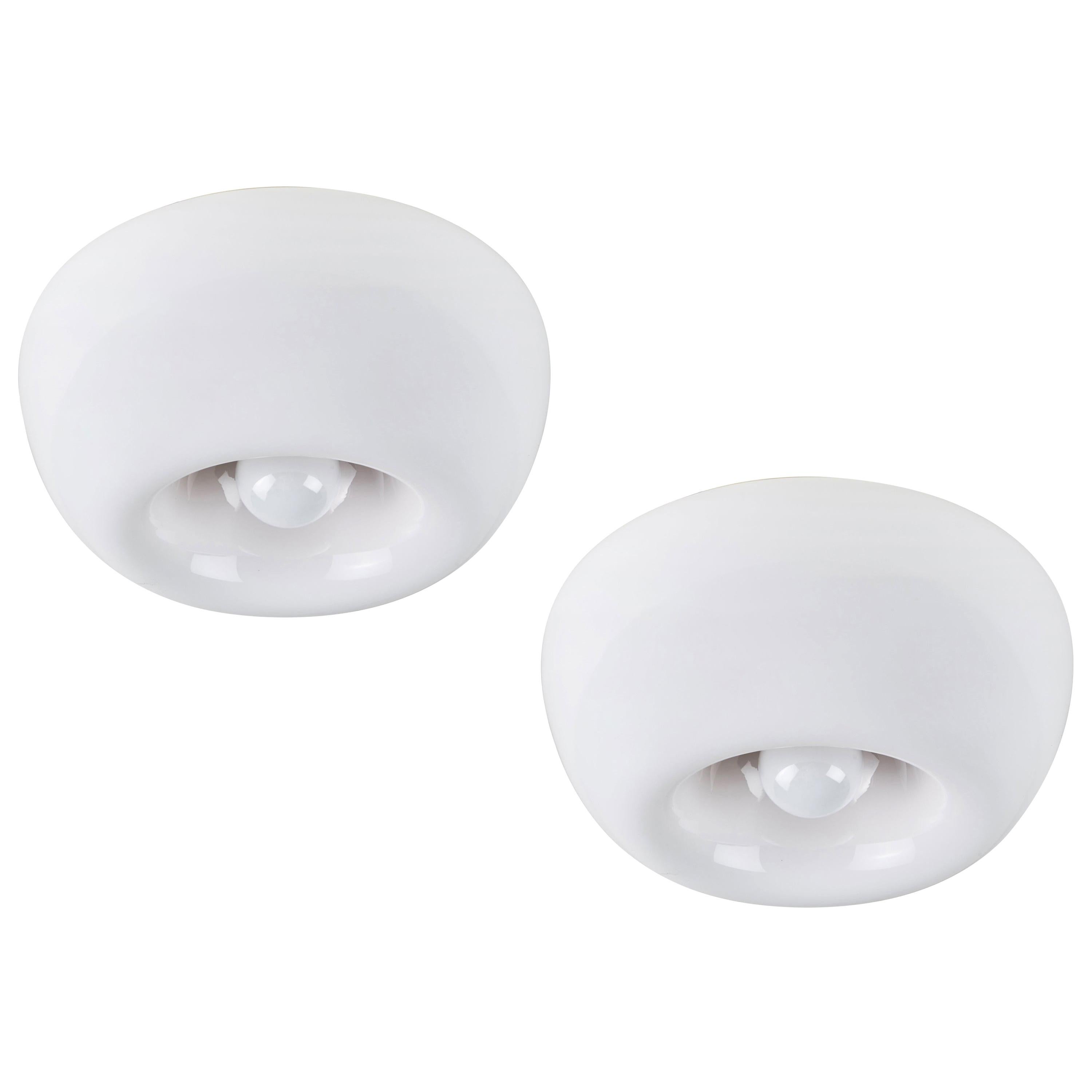 Pair of Velella Ceiling or Wall Lamps by Achille Castiglioni