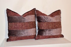 Oreillers en velours faits main